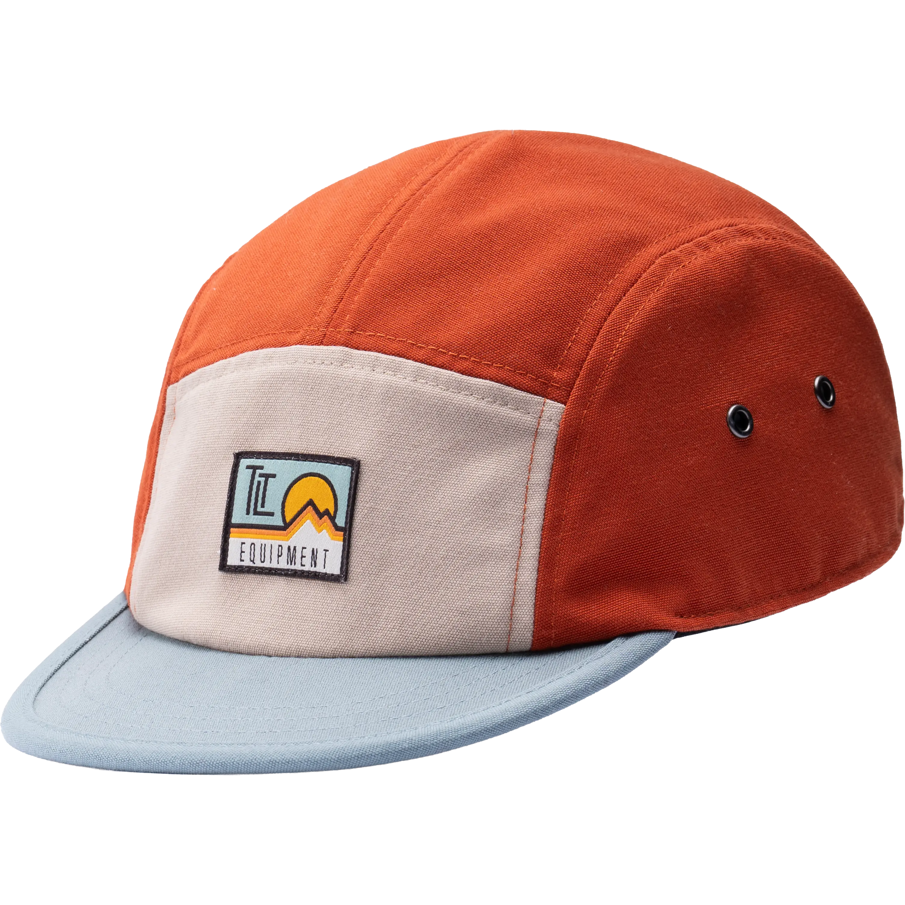 TLT Five Panel - Short Brim kasket - Pureed Pumpkin - One size