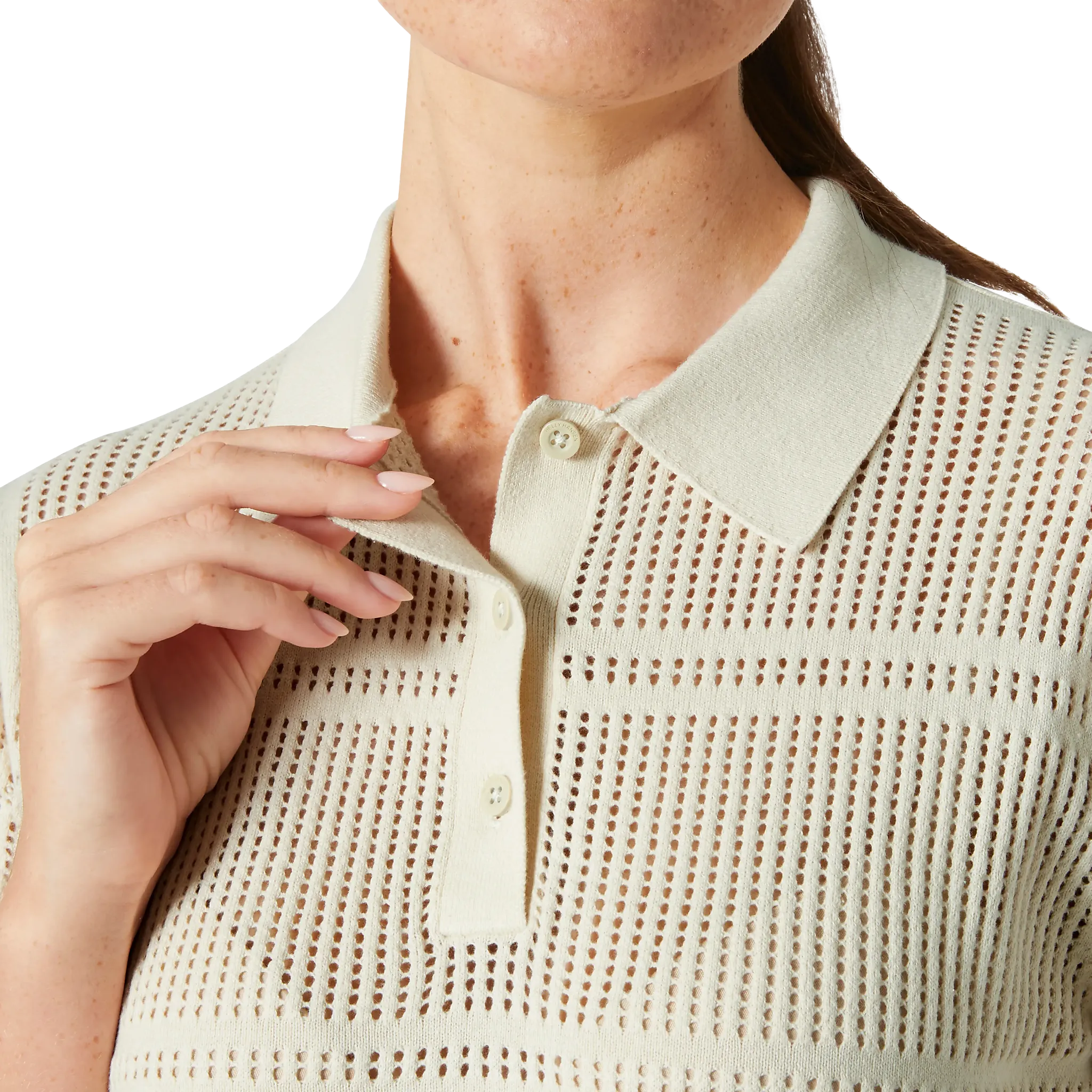Salt Knit Polo Women