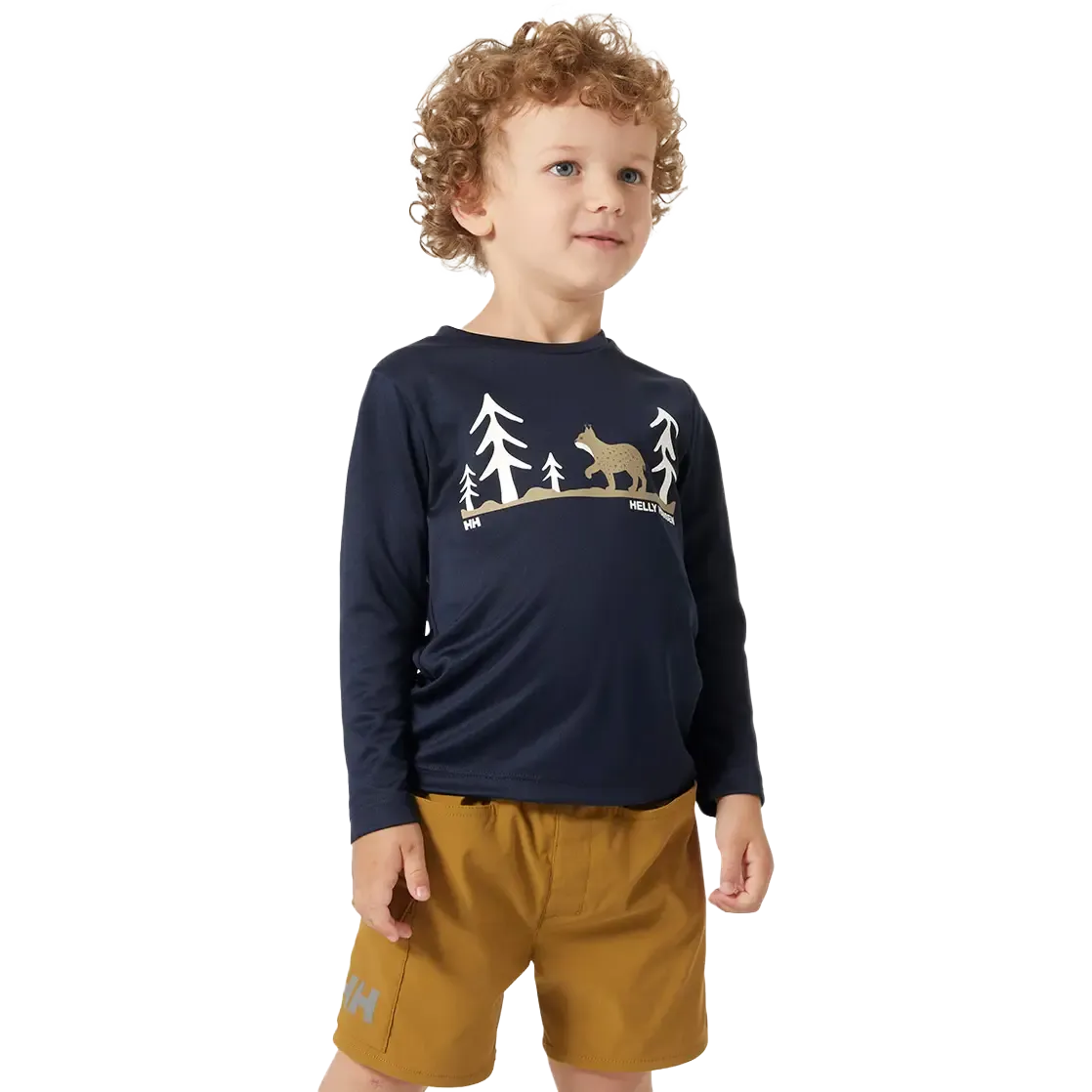 Tech Graphic LS Top Kids