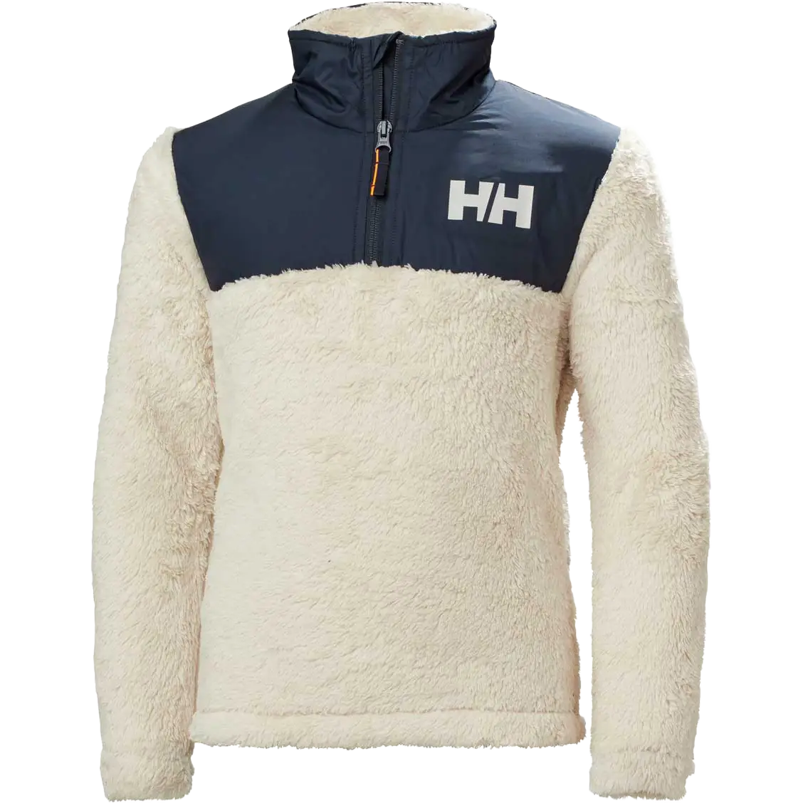 Helly Hansen Champ 1/2 Zip Midlayer Junior - Cream - 158 - Fleecetrøjer til børn