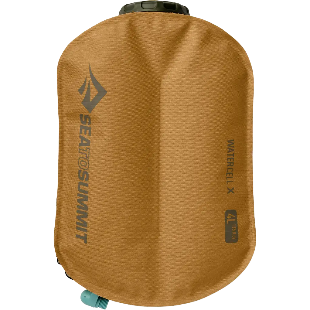 Sea to Summit Watercell X 4 liter vandbeholder - Dull Gold - One size - Vandflaske