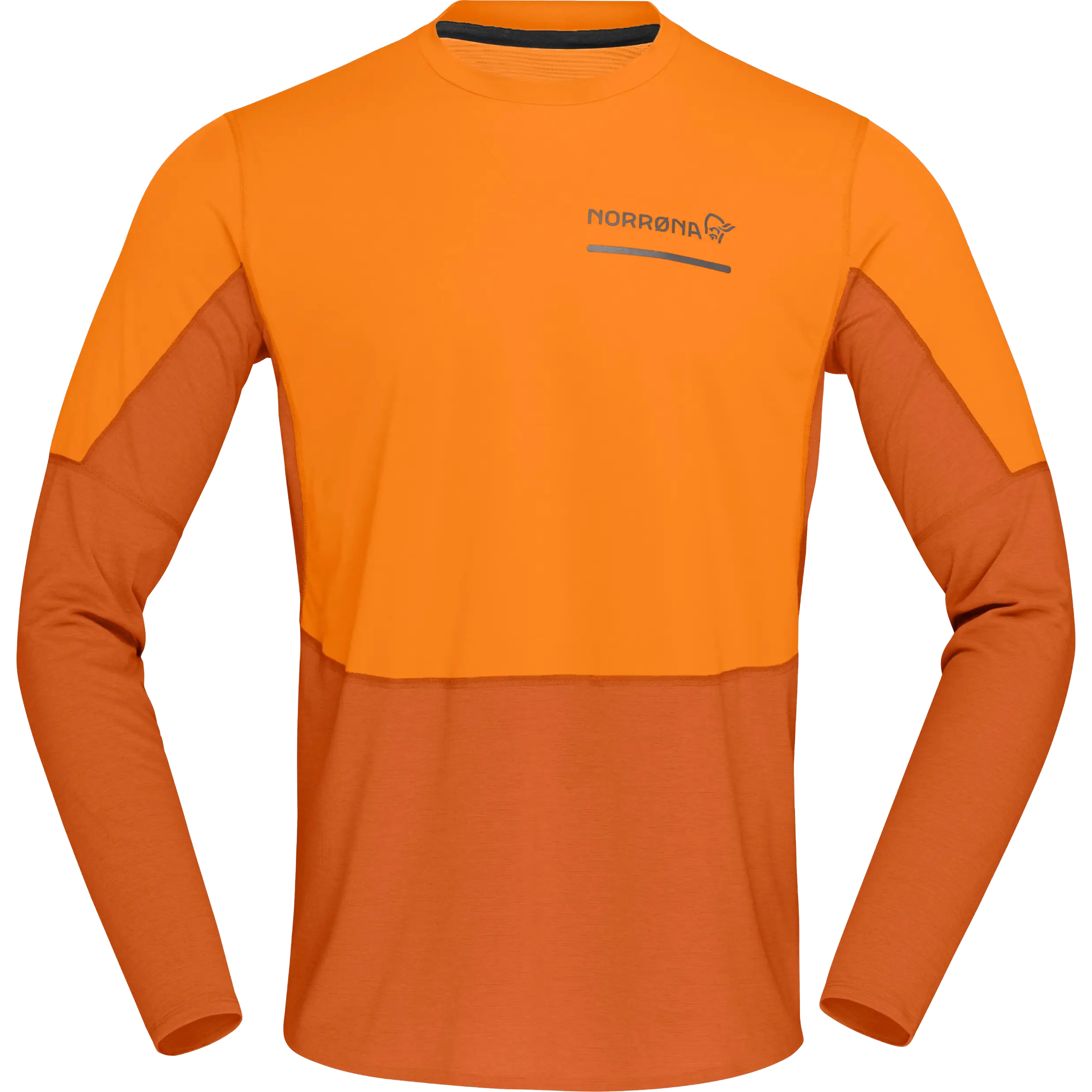 Norrøna Senja Equaliser Lightweight Long Sleeve - Exuberance - M - Løbetrøjer