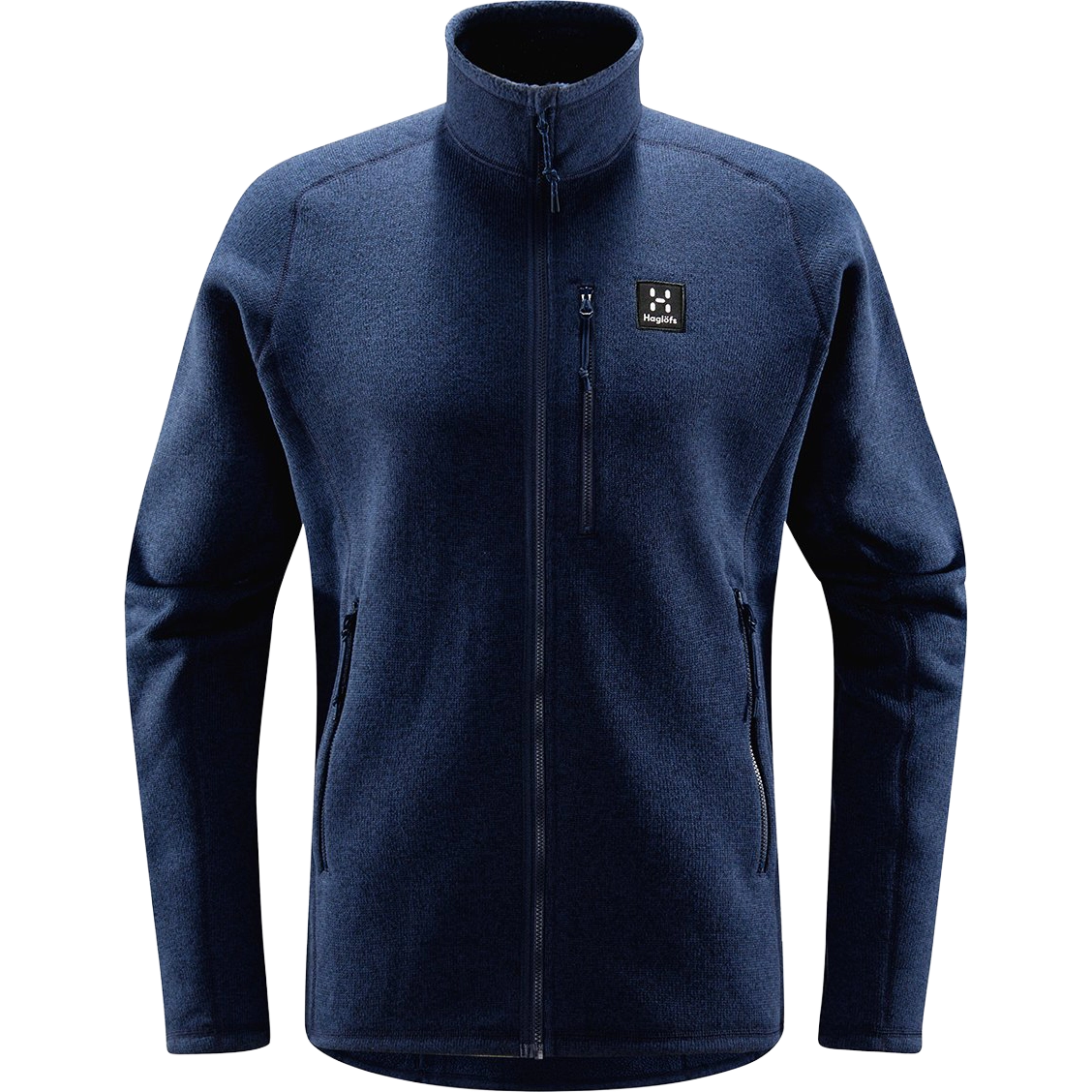 Haglöfs Risberg Jacket Men fleece - Tarn Blue Solid - XXL - Fleecetrøjer