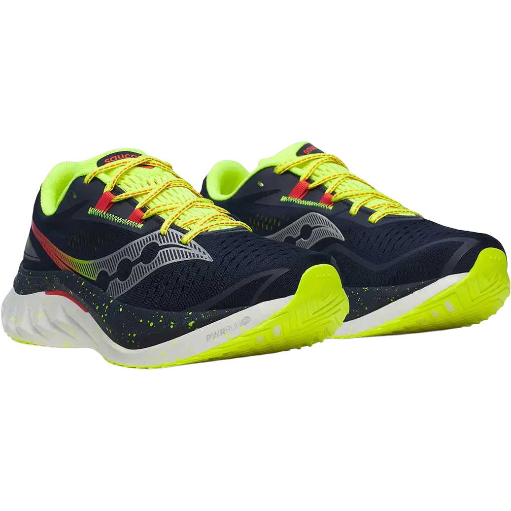 Saucony Endorphin Speed 4 Men - Navy/Pepper - US8,5/UK7,5/42 - Konkurrence løbesko