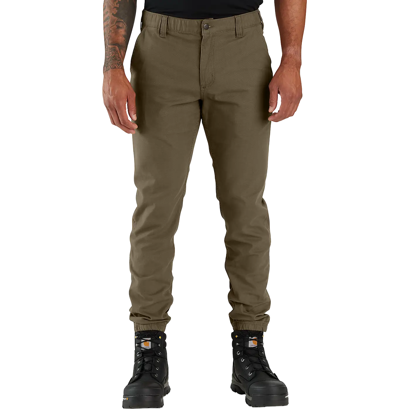 Carhartt Relaxed Fit Canvas Jogger Pant Men - Tarmac - 38 - Hverdagsbukser