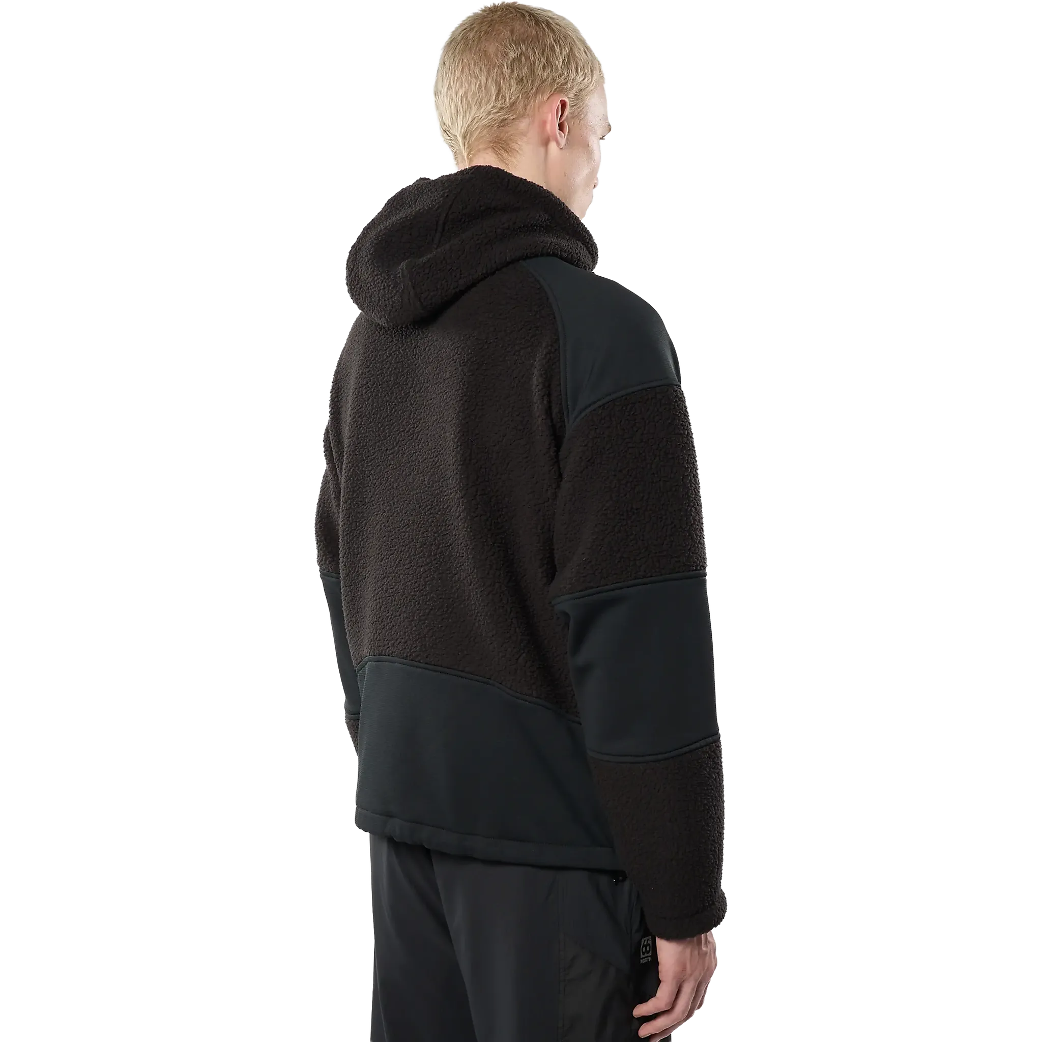 Tindur Shearling Zipped Hoodie Men