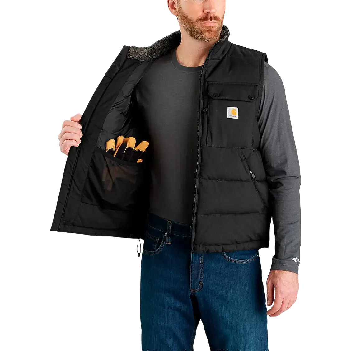 Loose Fit Montana Insulated Vest Men herrevest