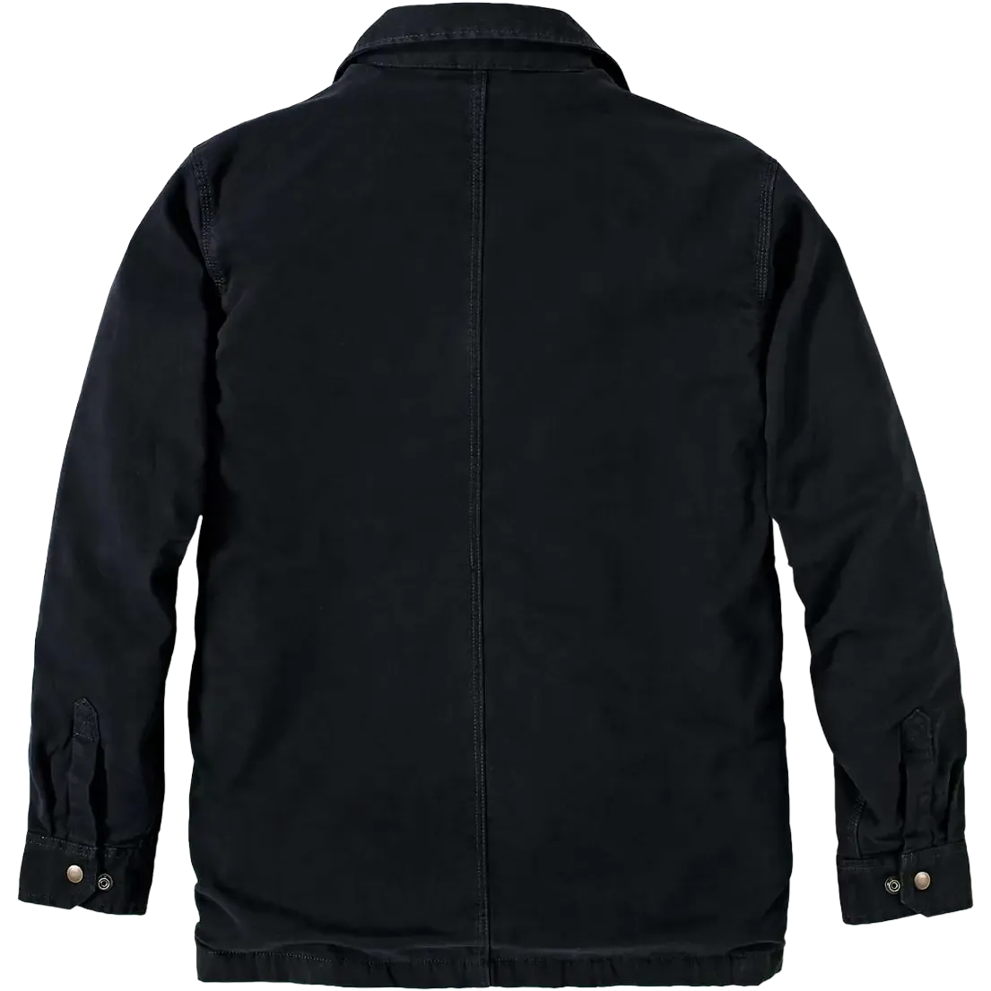 Fleece Lined Snap Front Shirt Jacket Men skjorte/jakke