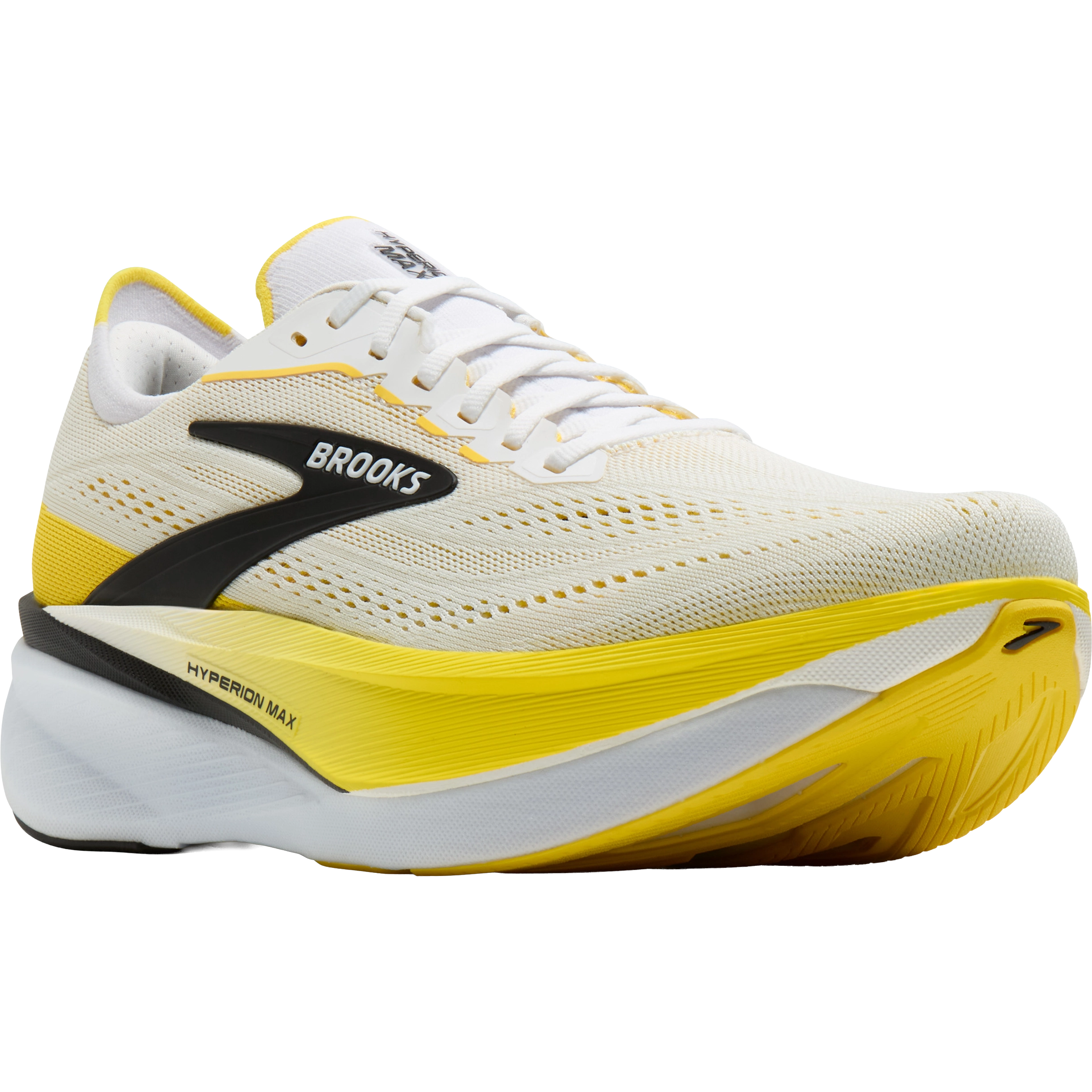 Brooks Hyperion Max 4 Men - White - US8,5/UK7,5/42 - Løbesko