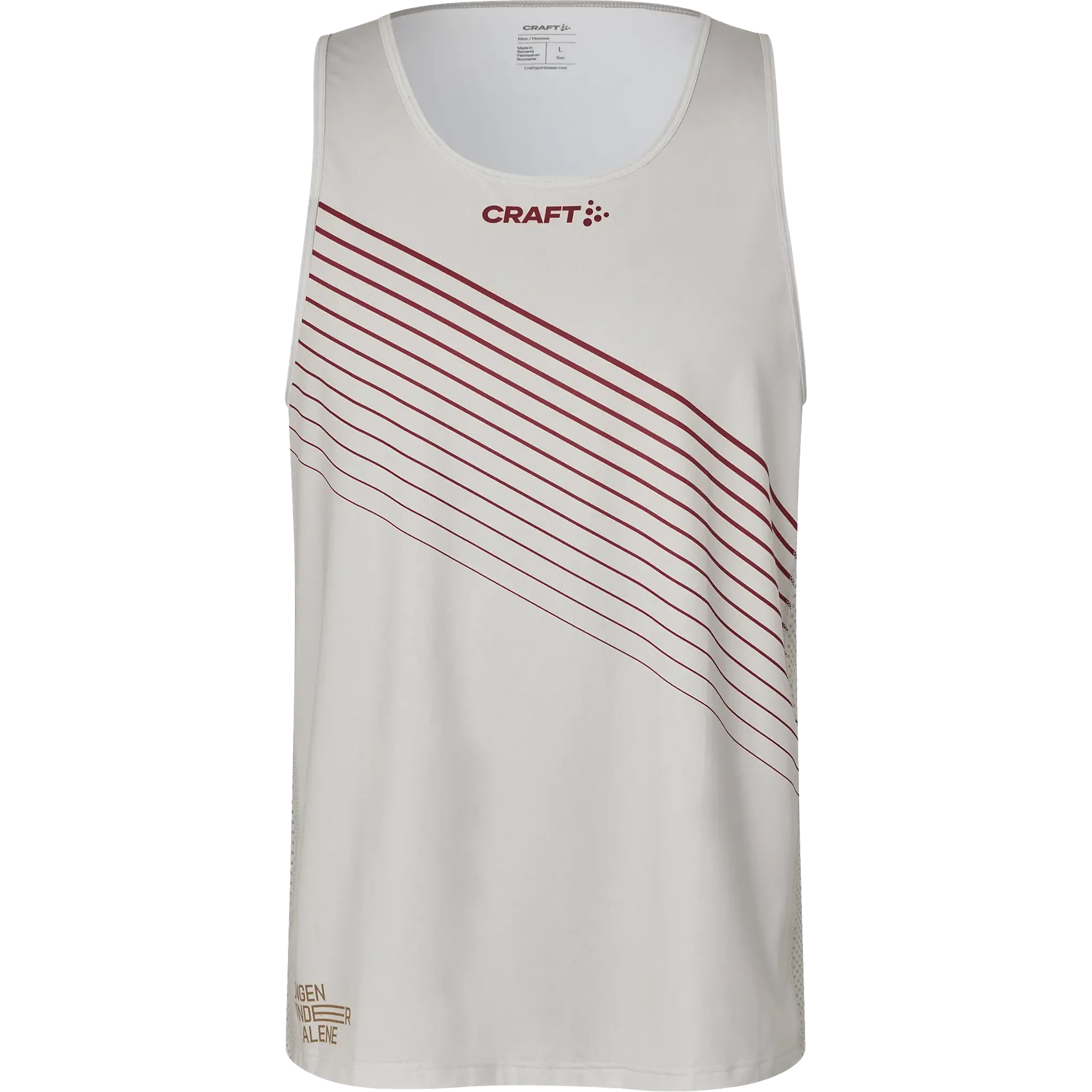 Elite Singlet Men - Ingen Vinder Alene F