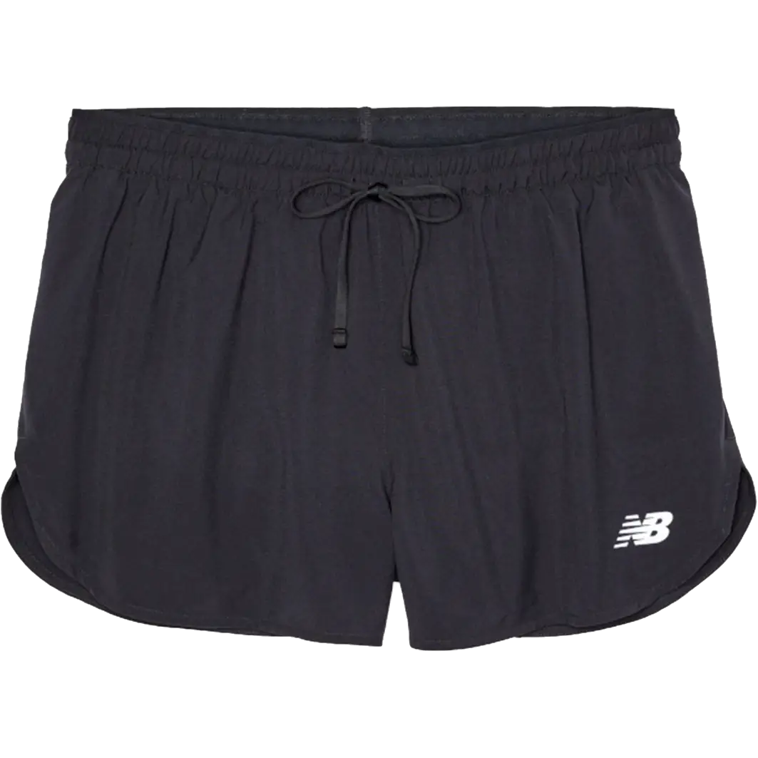 New Balance RC Seamless Short 3'' Split Men - Black - XL - Løbeshorts