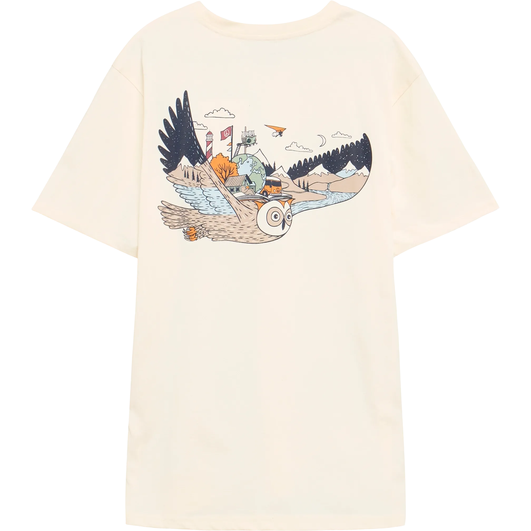 Back Print T-shirt Men