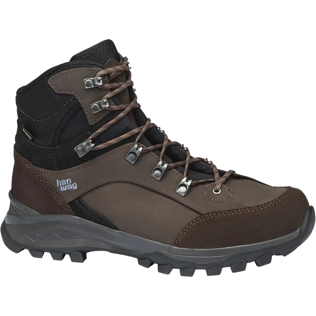 Hanwag Alta Bunion II GTX vandrestøvle - Mocca/Black - UK 8,5/42,5 - Vandrestøvler