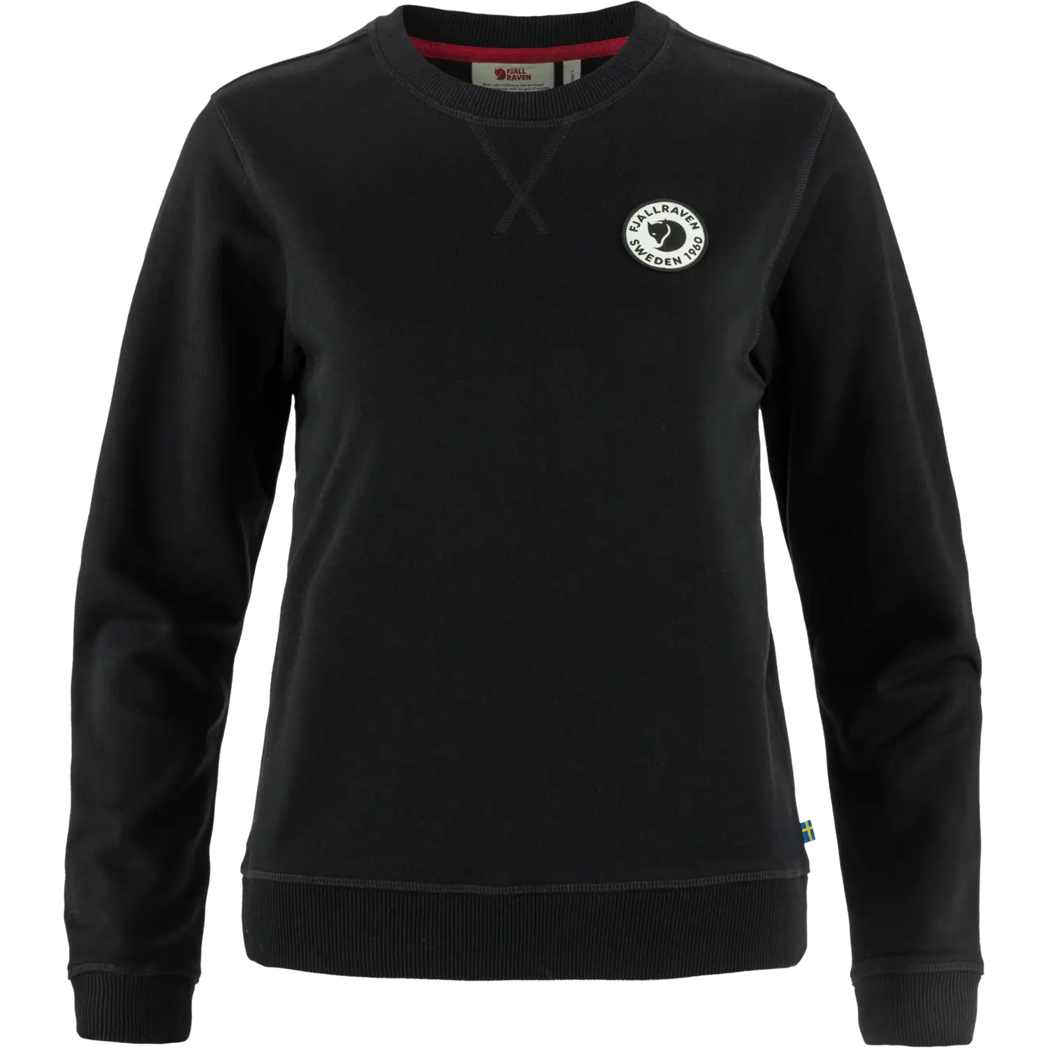Fjällräven 1960 Logo Badge Sweater Women sweatshirt - Black - XS - Sweatshirts