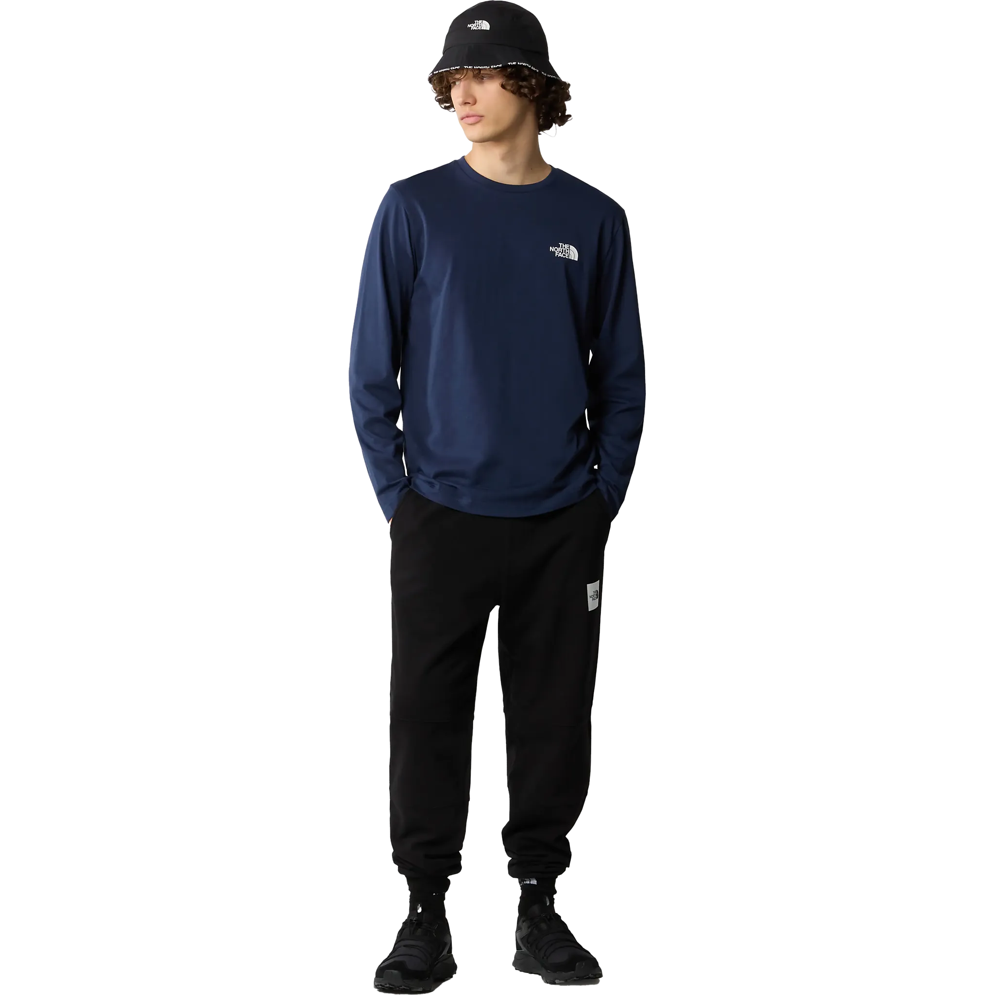 Simple Dome Tee L/S Men herr-T-shirt