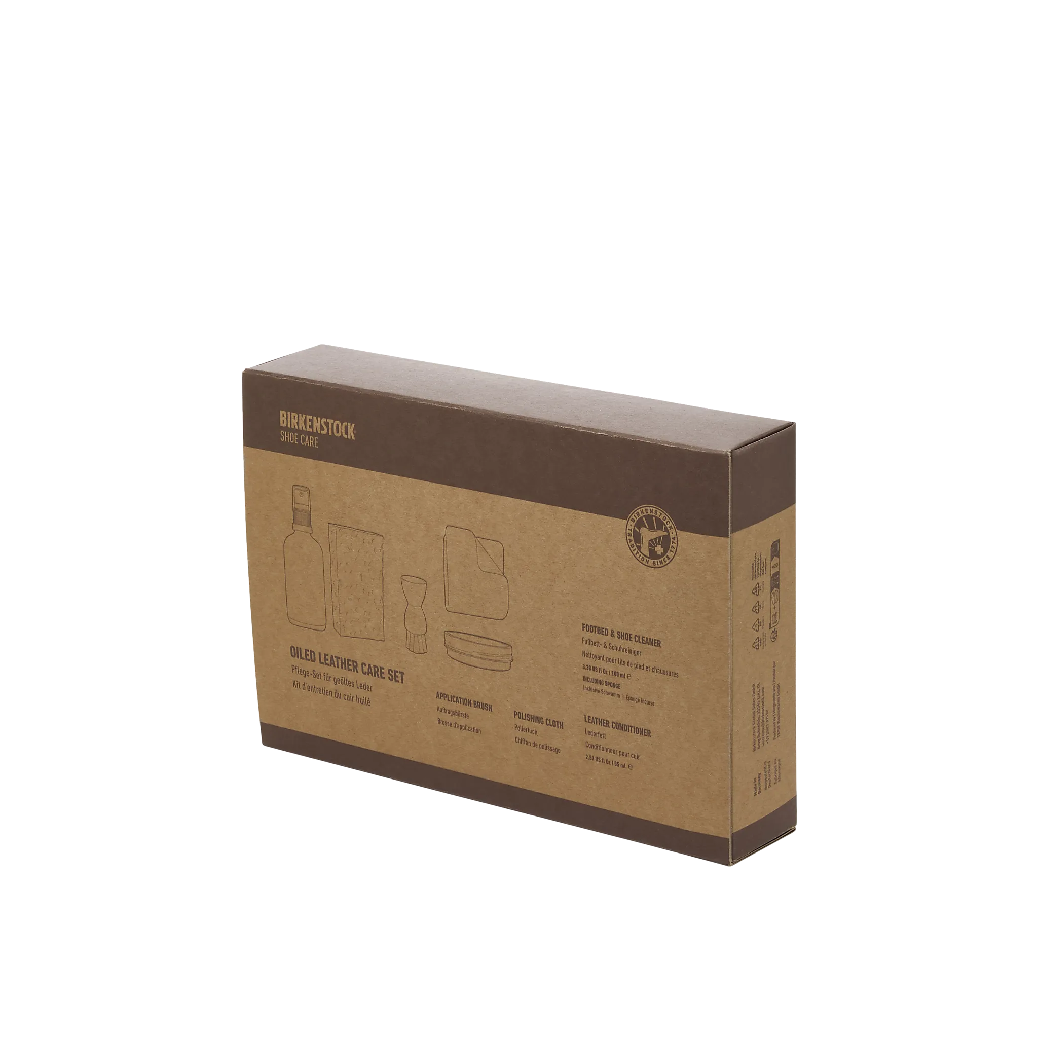 Oiled Leather Care Set  Unisex
