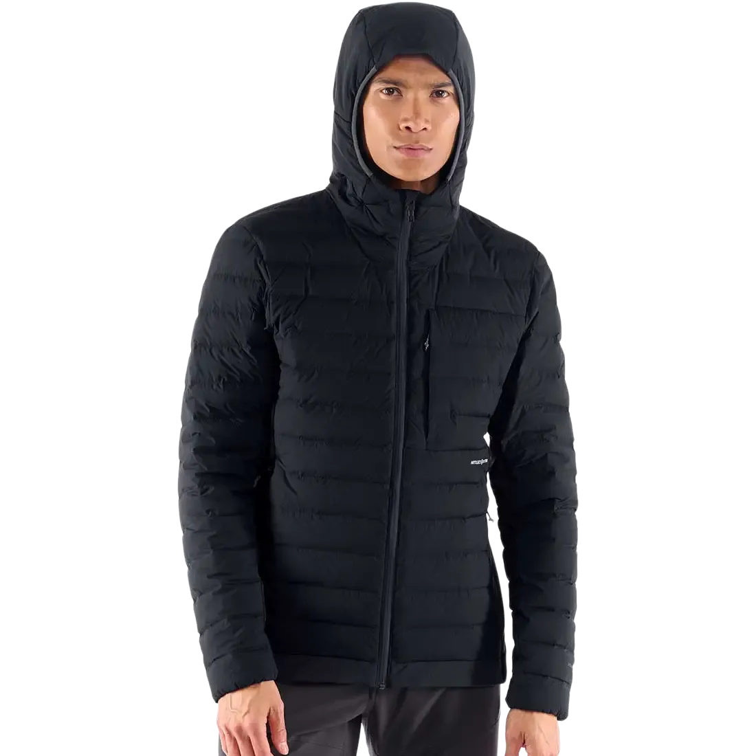 Divide Fusion Stretch Hoodie Men dunjakke