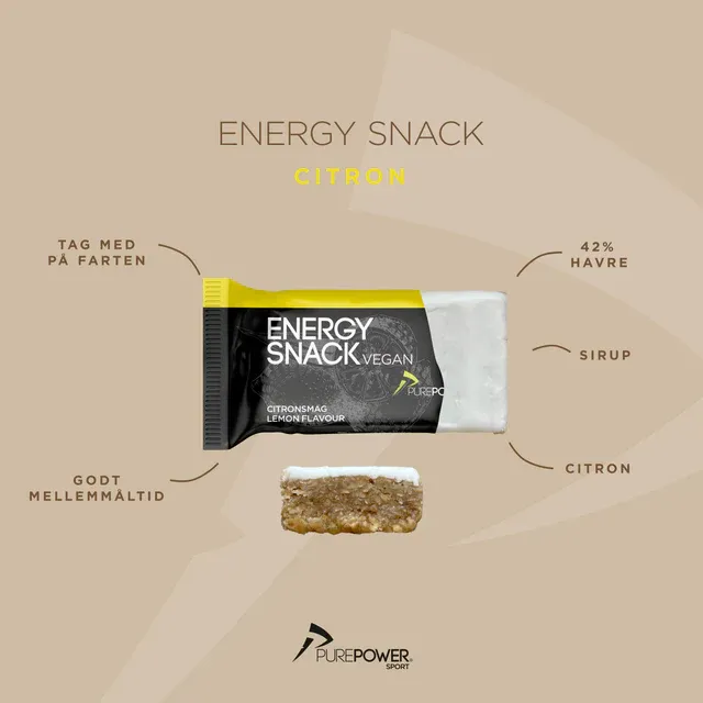 Energy Snack Lemon Vegansk