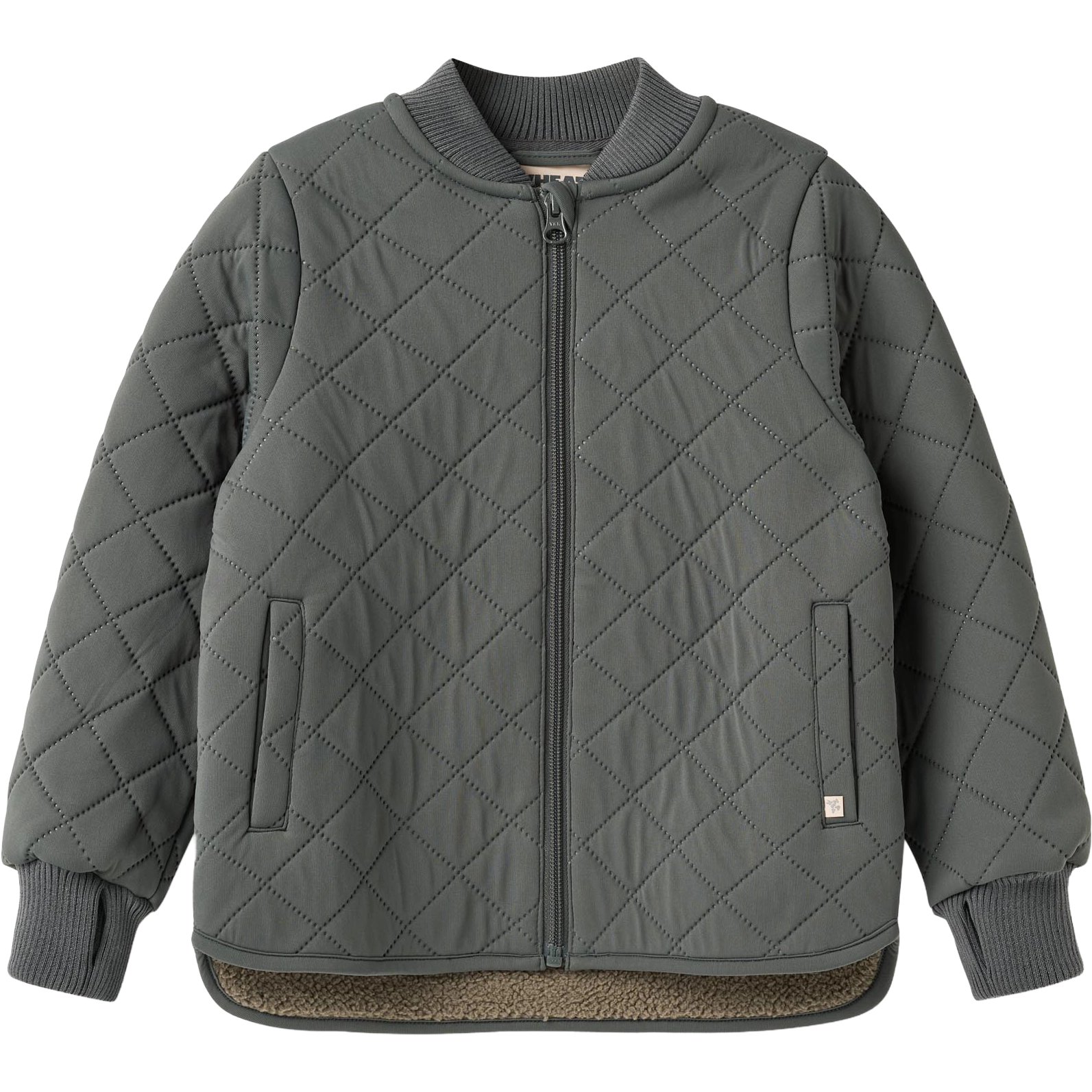 Wheat Thermo Jacket Benni - Dark Shadow - 140/10y - Termotøj til børn