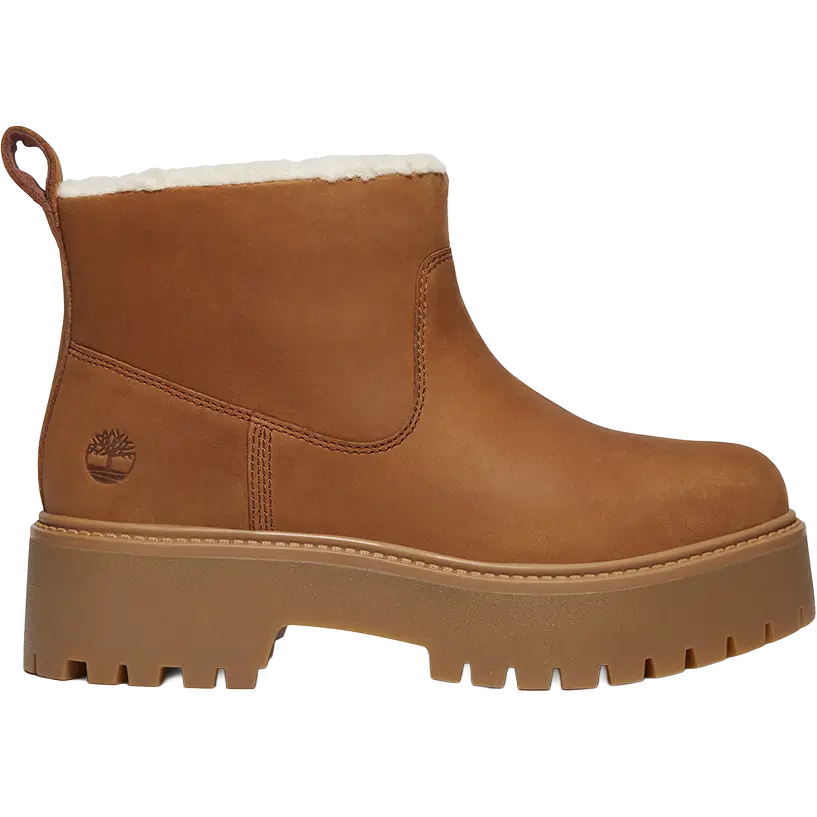 Timberland Stone Street Mid Warm Lined Boot - Rust Nubuck - 37,5 - Hverdagsstøvler