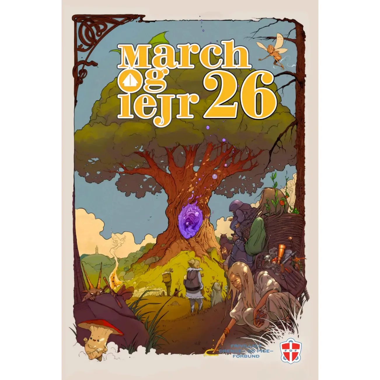 March og lejr 2026 limryg