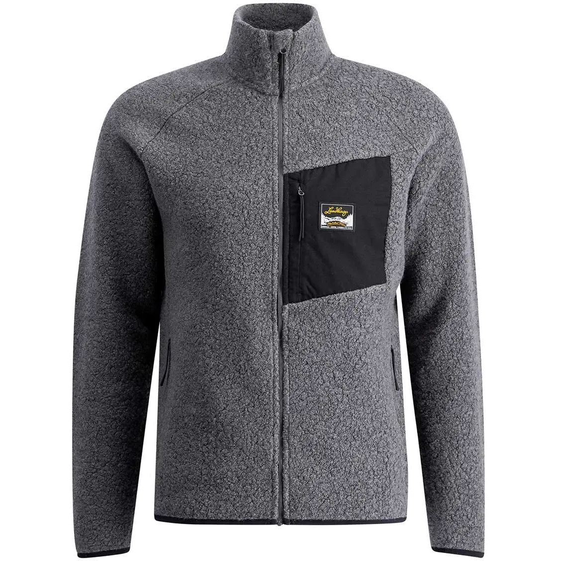 Flok Wool Pile Men herrefleece