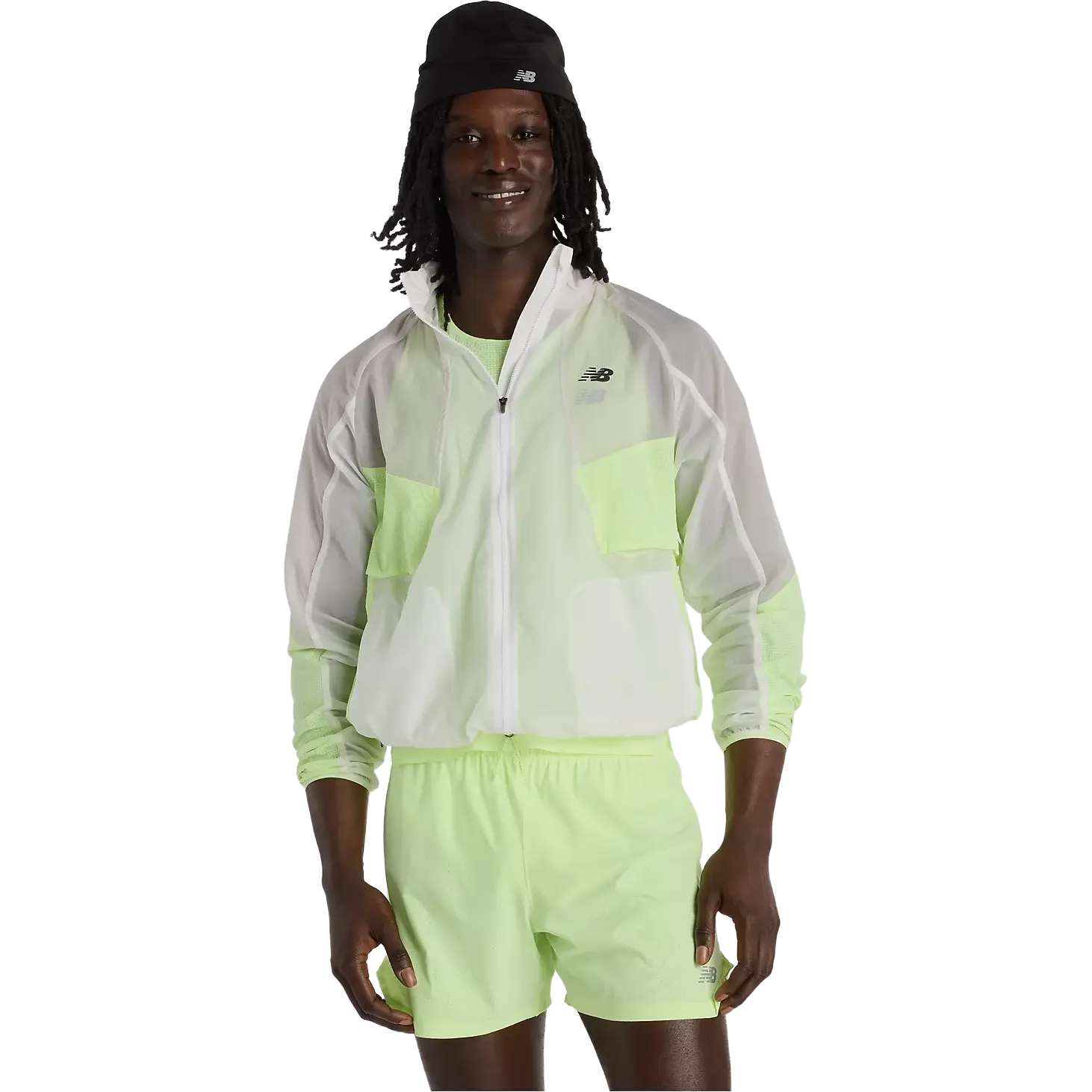 New Balance RC Jacket Men - Afterglow - M - Løbejakker