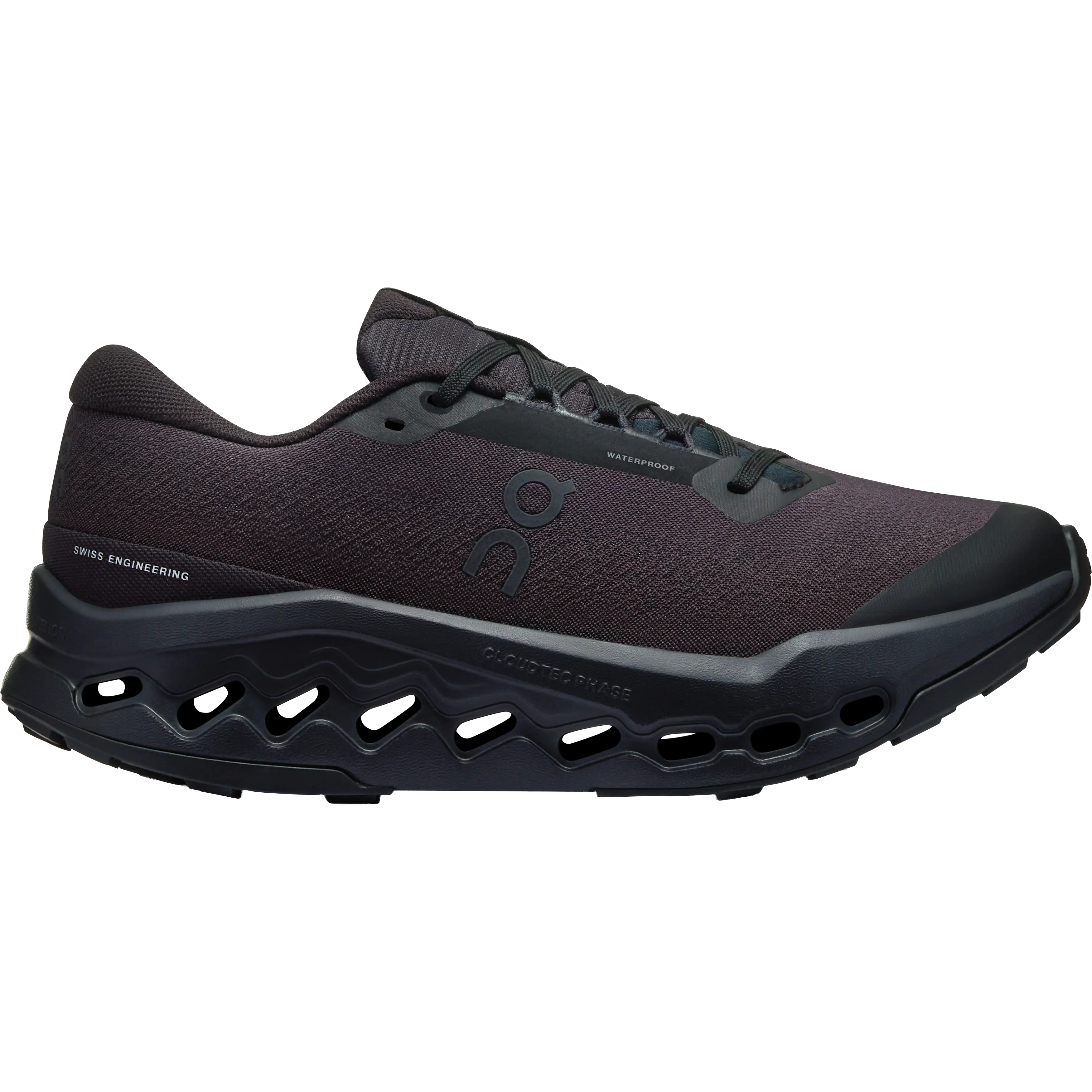 On Cloudsurfer Trail 2 Waterproof Women - Black Black - US9.5/41 - Trailsko