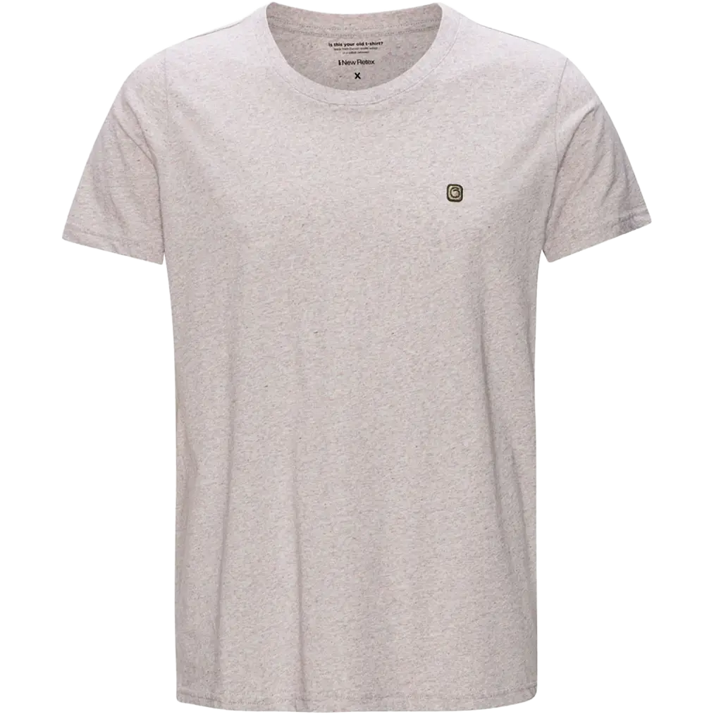Superstainable Your Old Tee Men - Grey Melange - XXL - Kortærmet T-shirts