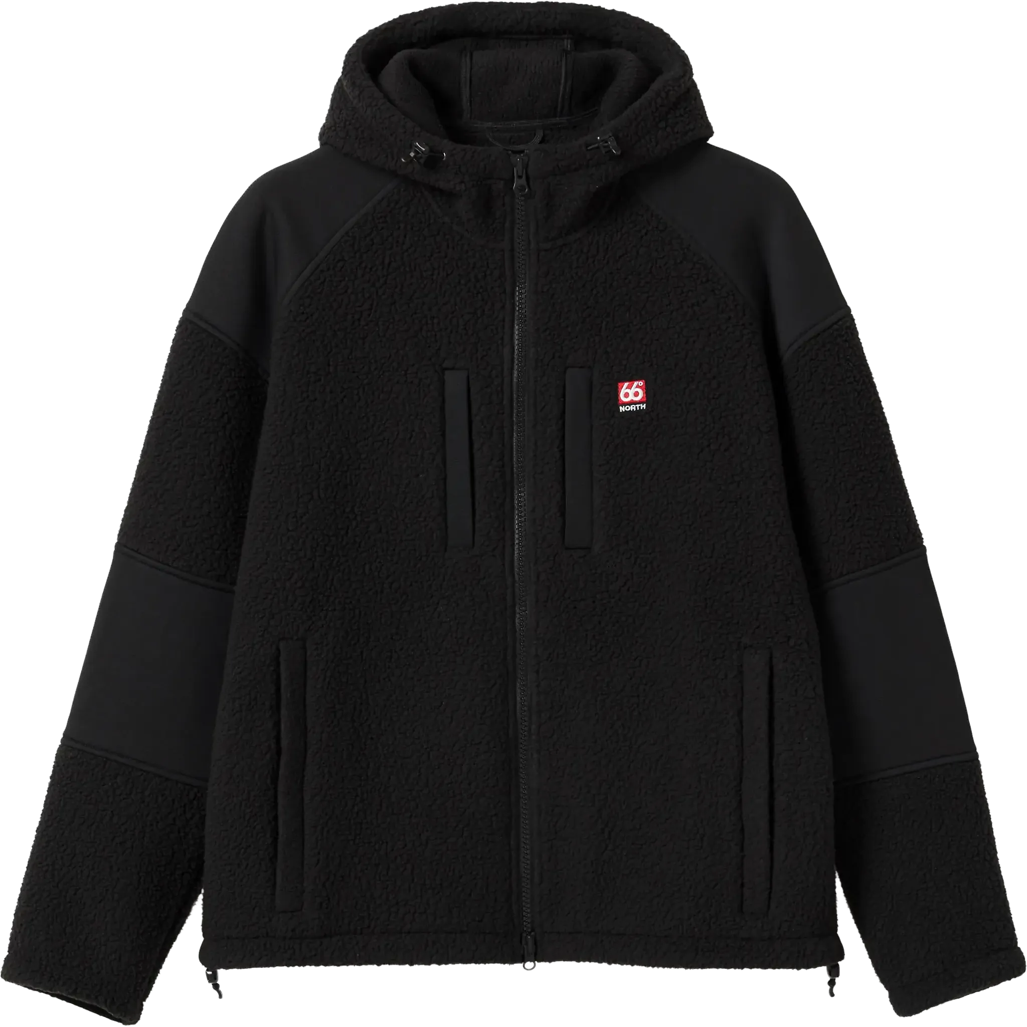 Tindur Shearling Zipped Hoodie Men