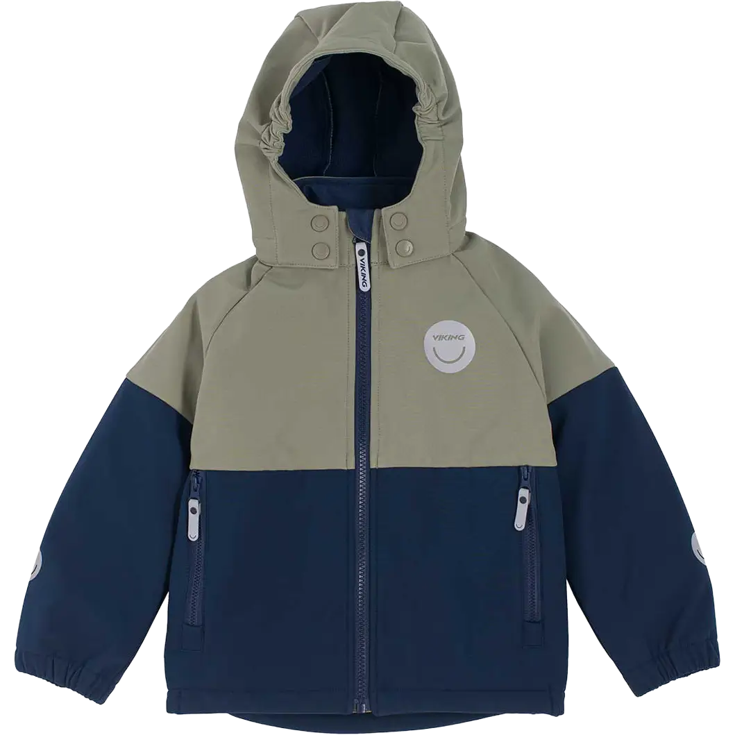 Viking Play Softshell Jacket - Navy - 104 - Softshelljakker til børn