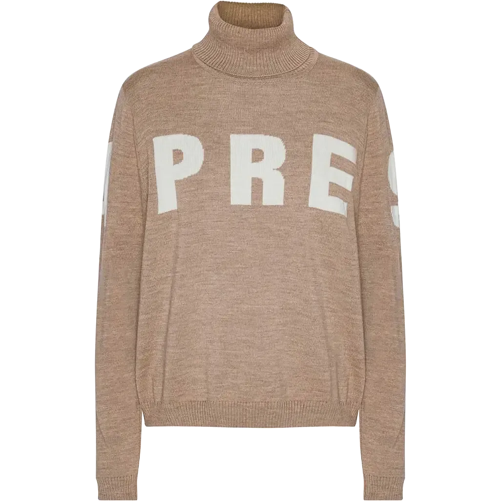 Alpine Turtleneck Merino Knit Sweater
