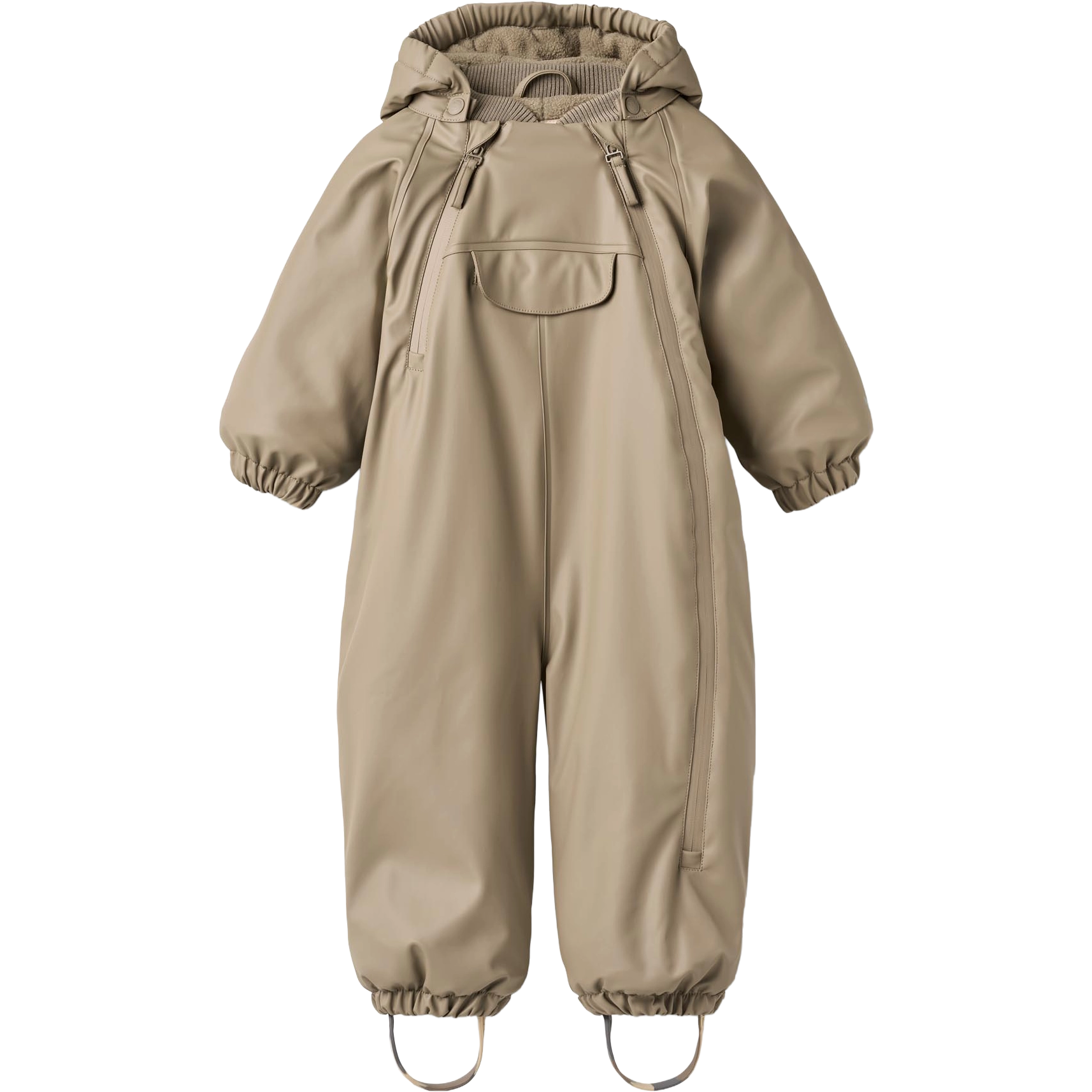 Wheat Wintersuit Evig Kids flyverdragt - Grey Stone - 92/2y - Flyverdragter til børn