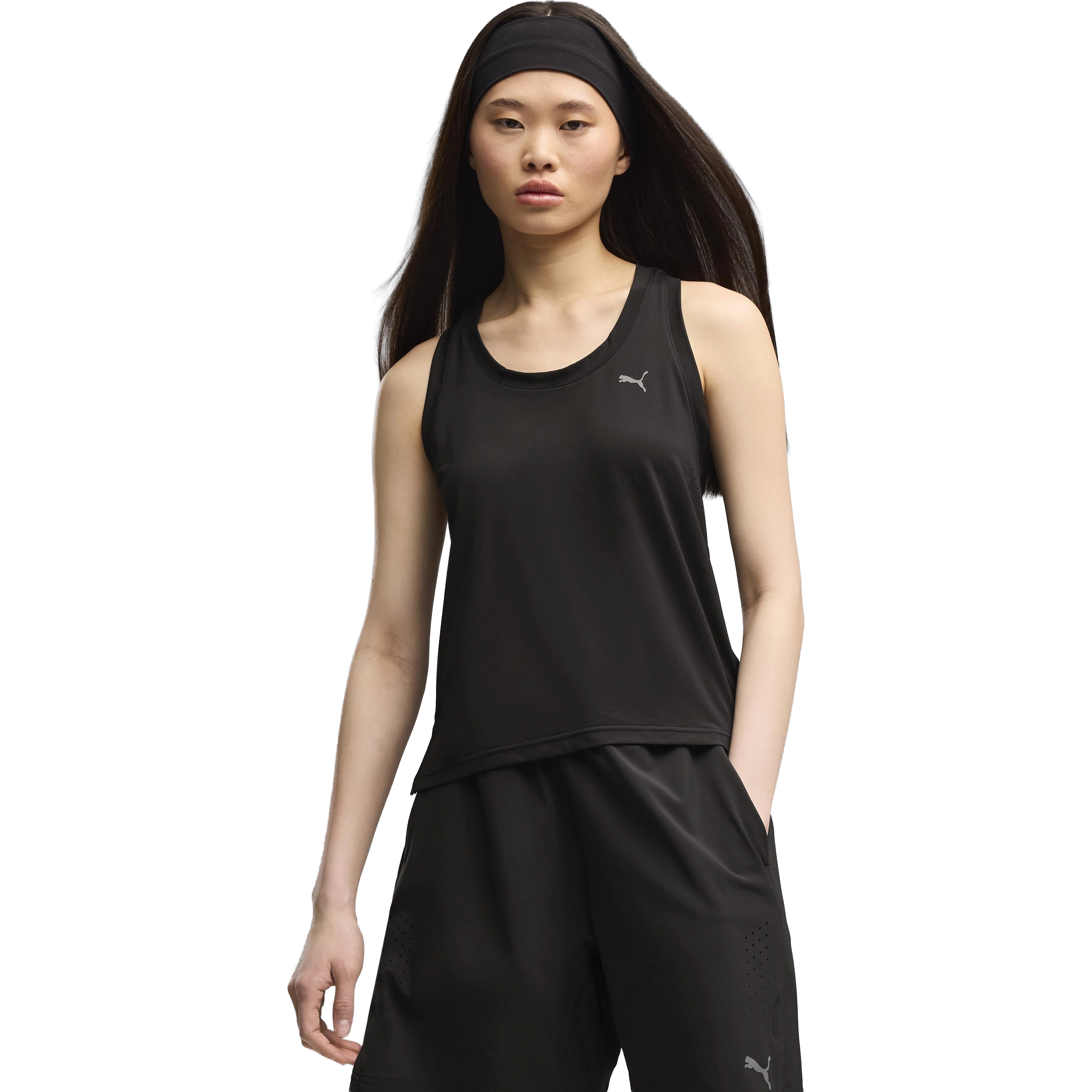Puma Pwrmode Tank Top Women - PUMA Black - S - Løbe t-shirt