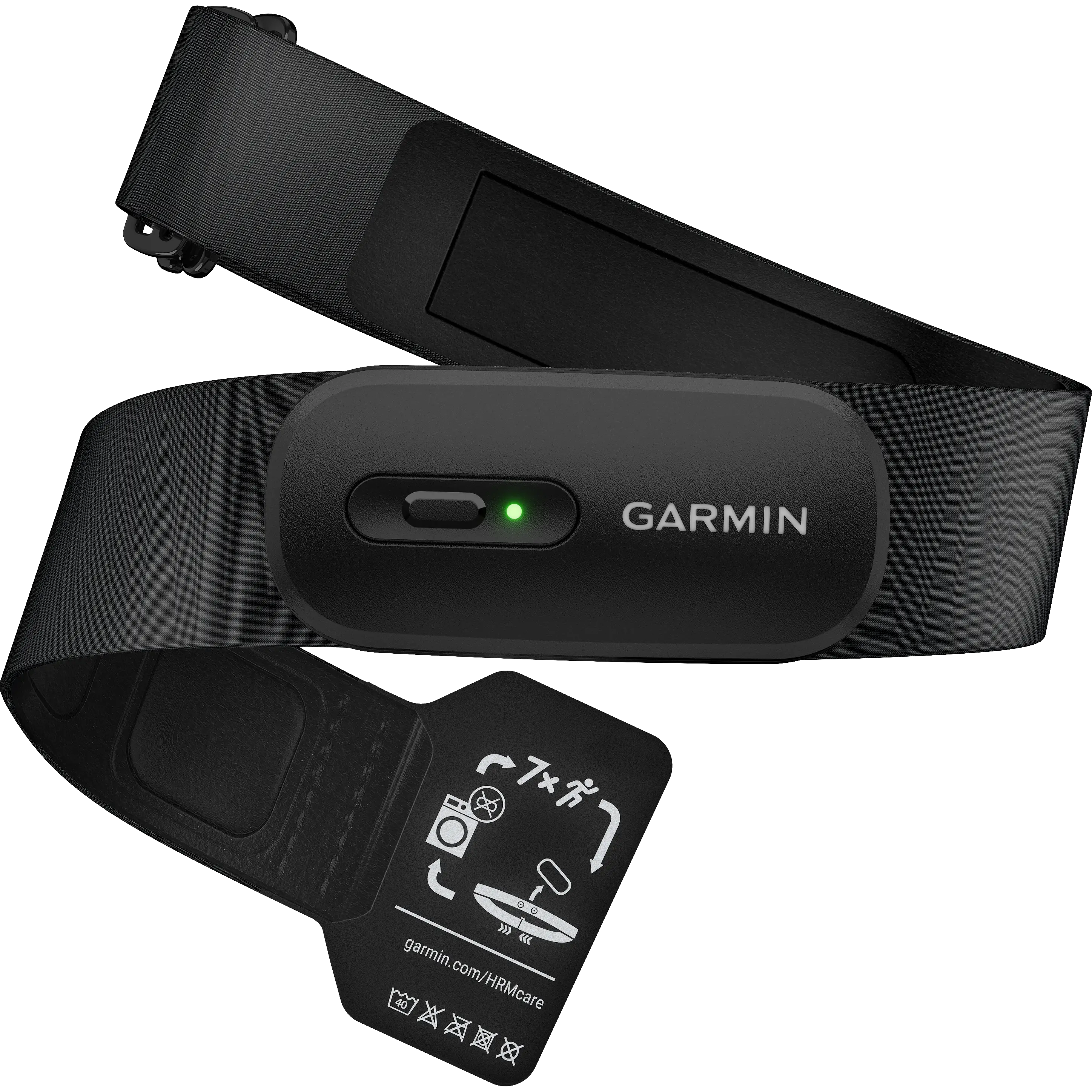 Garmin HRM 200 - Crbn Gry DLC Ti w/Blk Sport Lo - XS-S