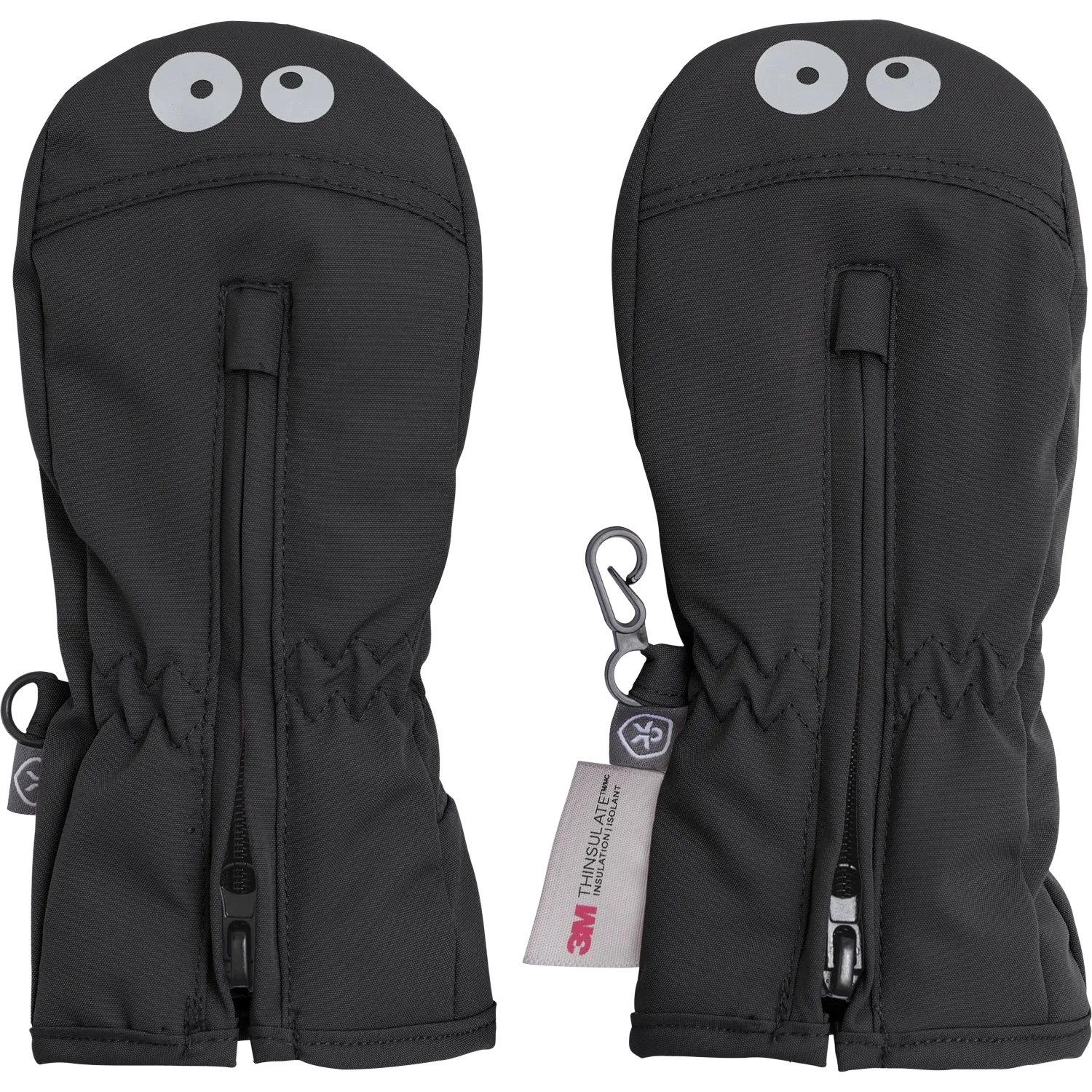 Mittens w. Zipper luffer