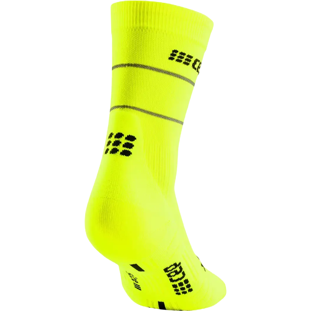 Reflective Mid Cut Socks Women