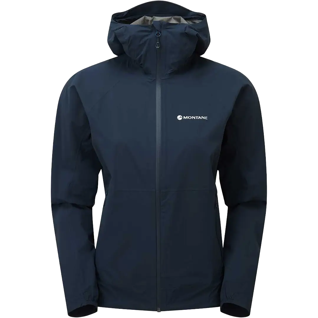 Montane Minimus Lite Jacket Women regnjakke - Eclipse Blue - XS/34-36 - Regnjakker