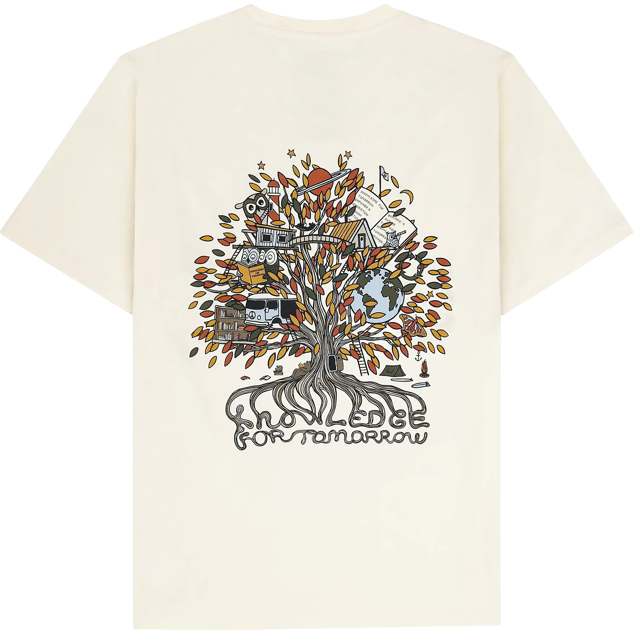 Back Print T-shirt Men