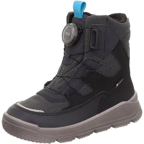 SuperFit Mars GTX Boa Kids vinterstøvler - Grey - 35 - Vinterstøvler til børn