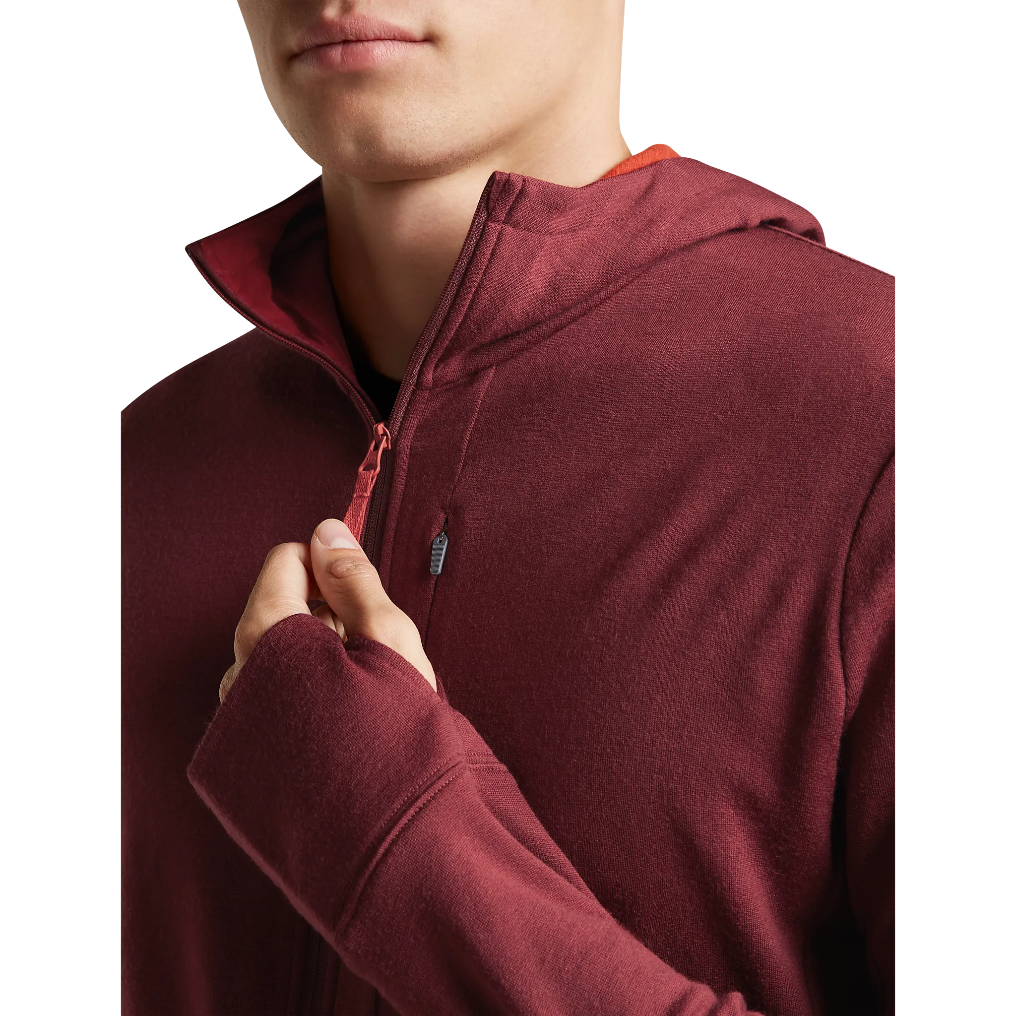 Quantum IV LS Zip Hood Men ulltröja