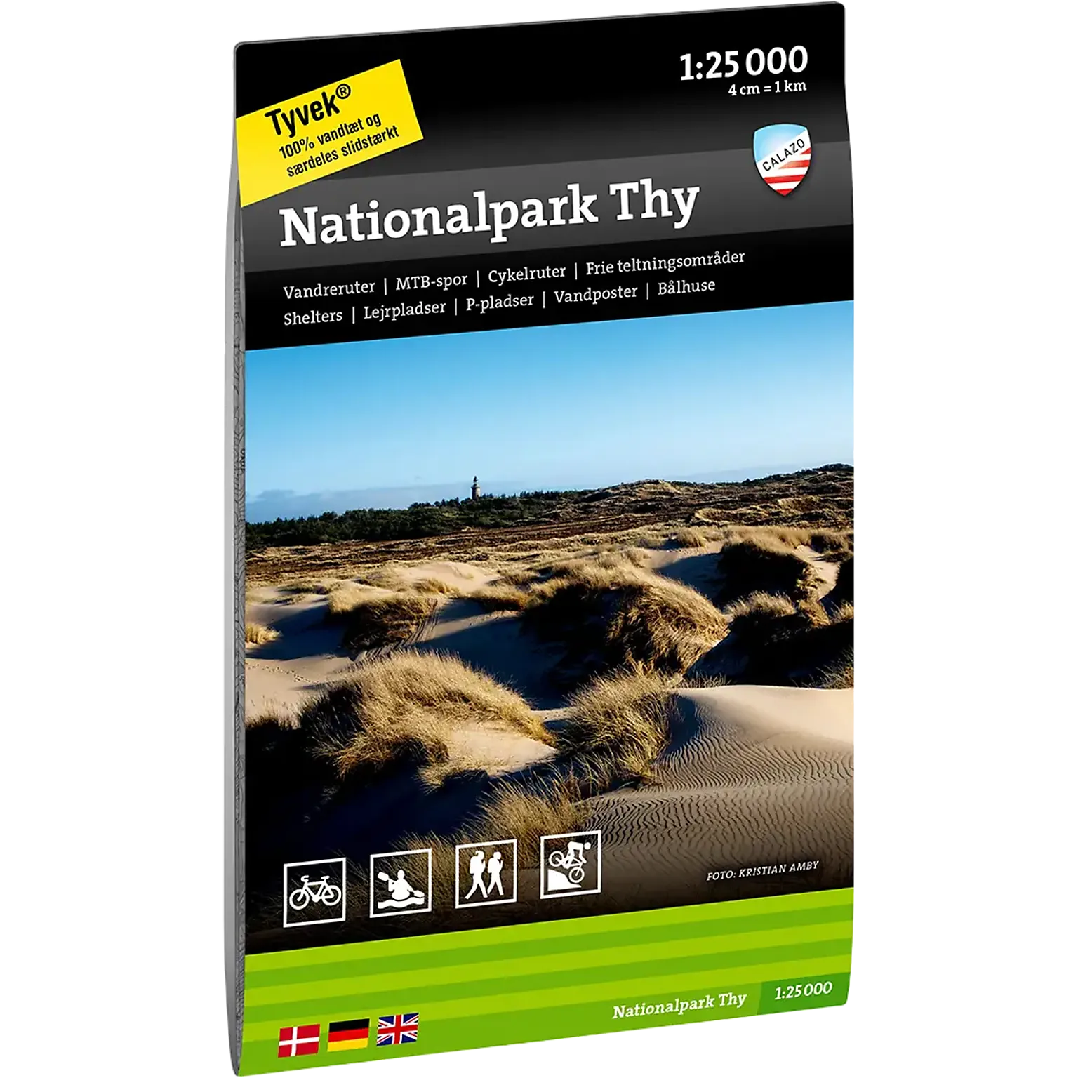 Nationalpark Thy kort