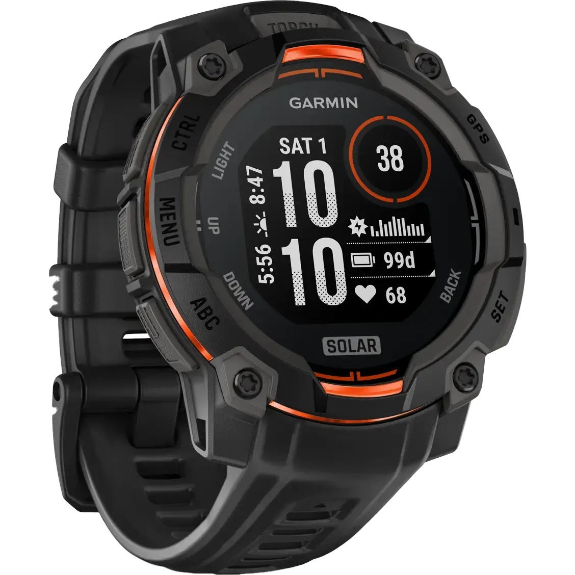 Black Bezel with Black Band