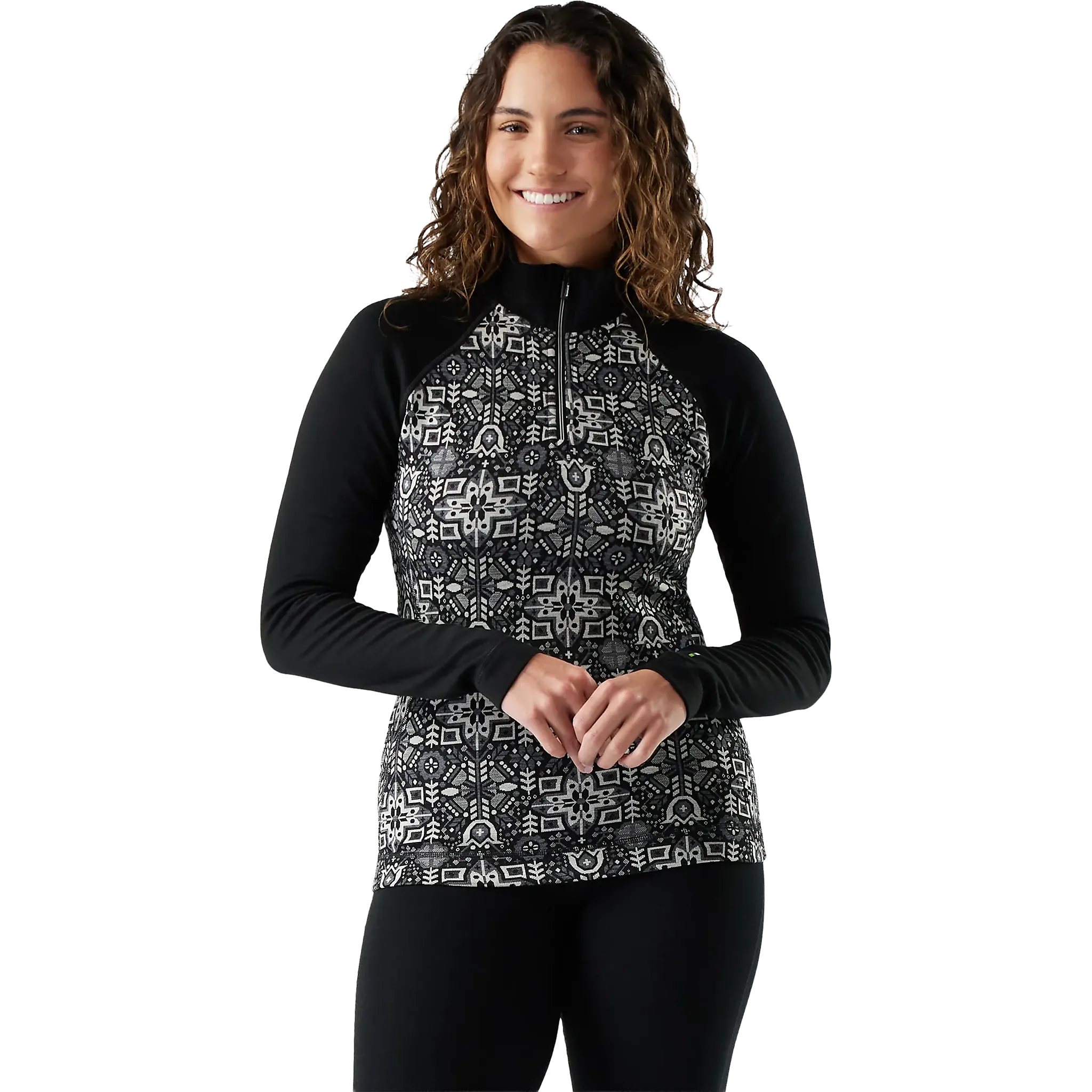 Black Deco Floral