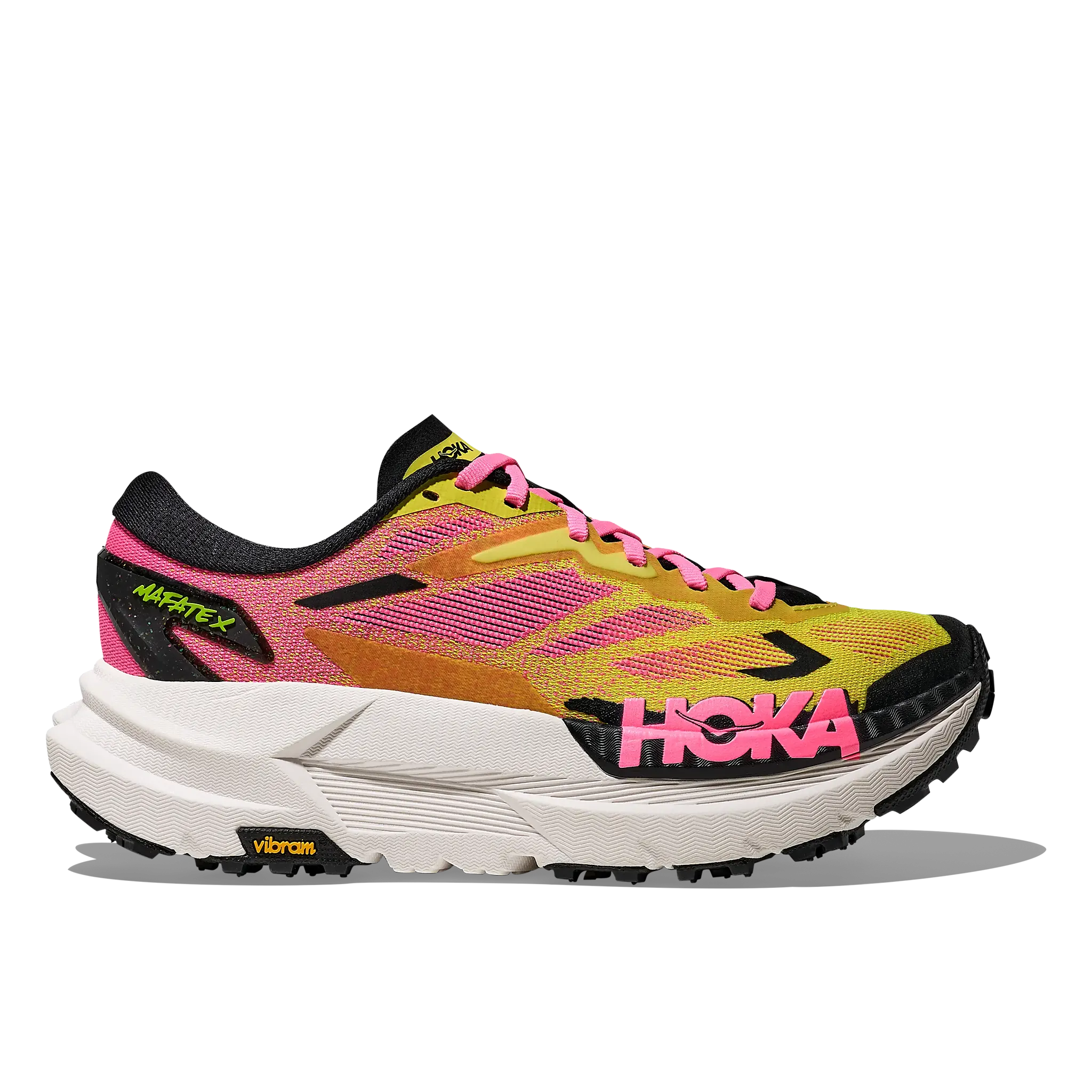 Neon Hoka Citrus/Neon Rose