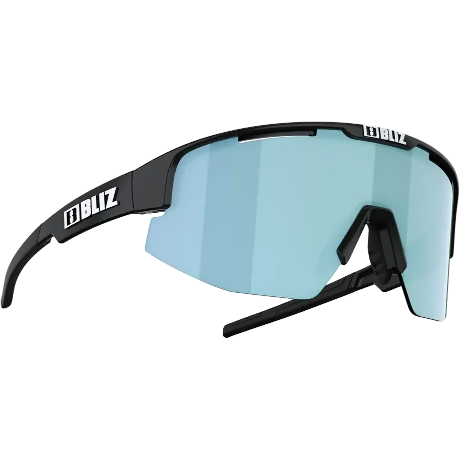 Matte Black, Smoke/Ice Blue