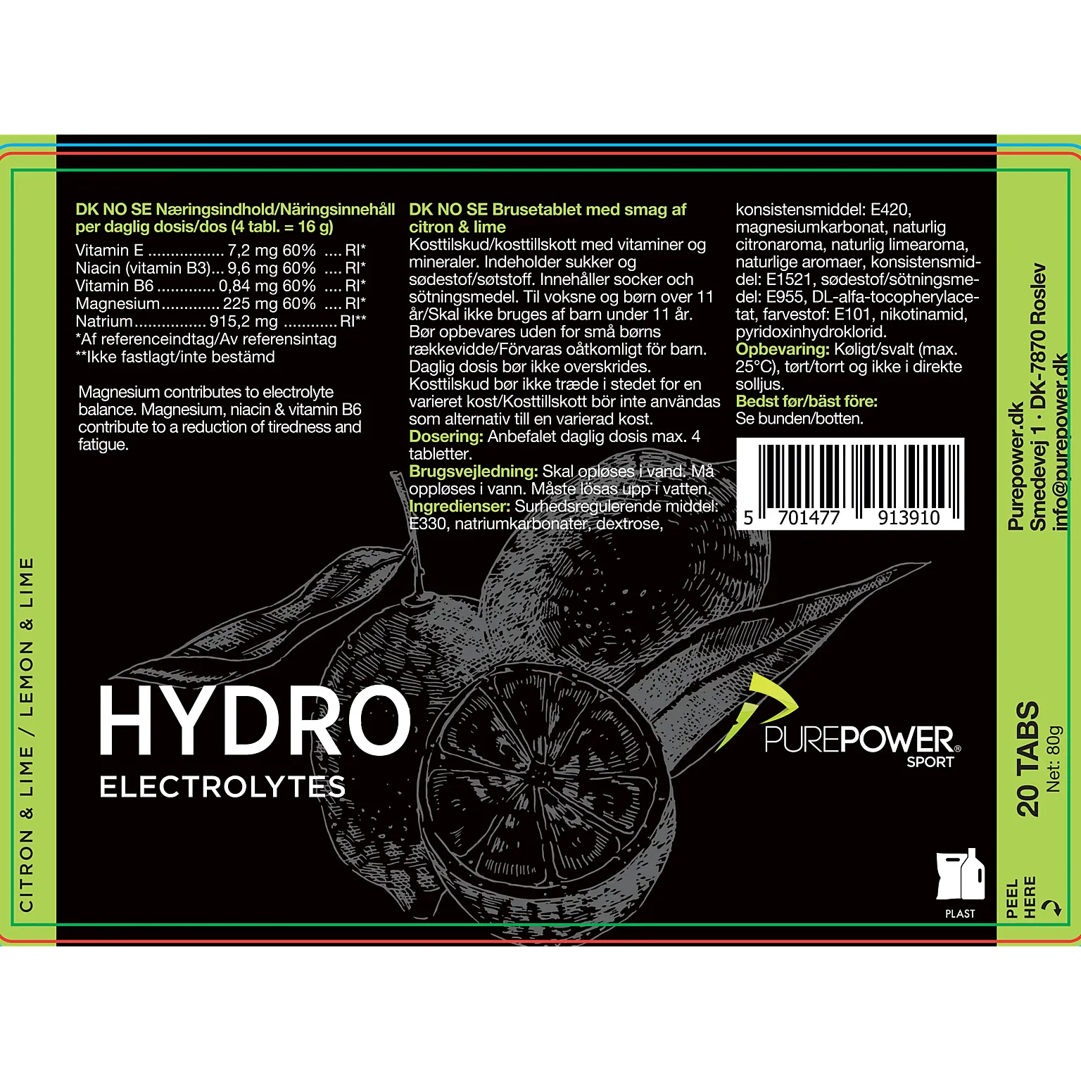 Hydro Lemon & Lime